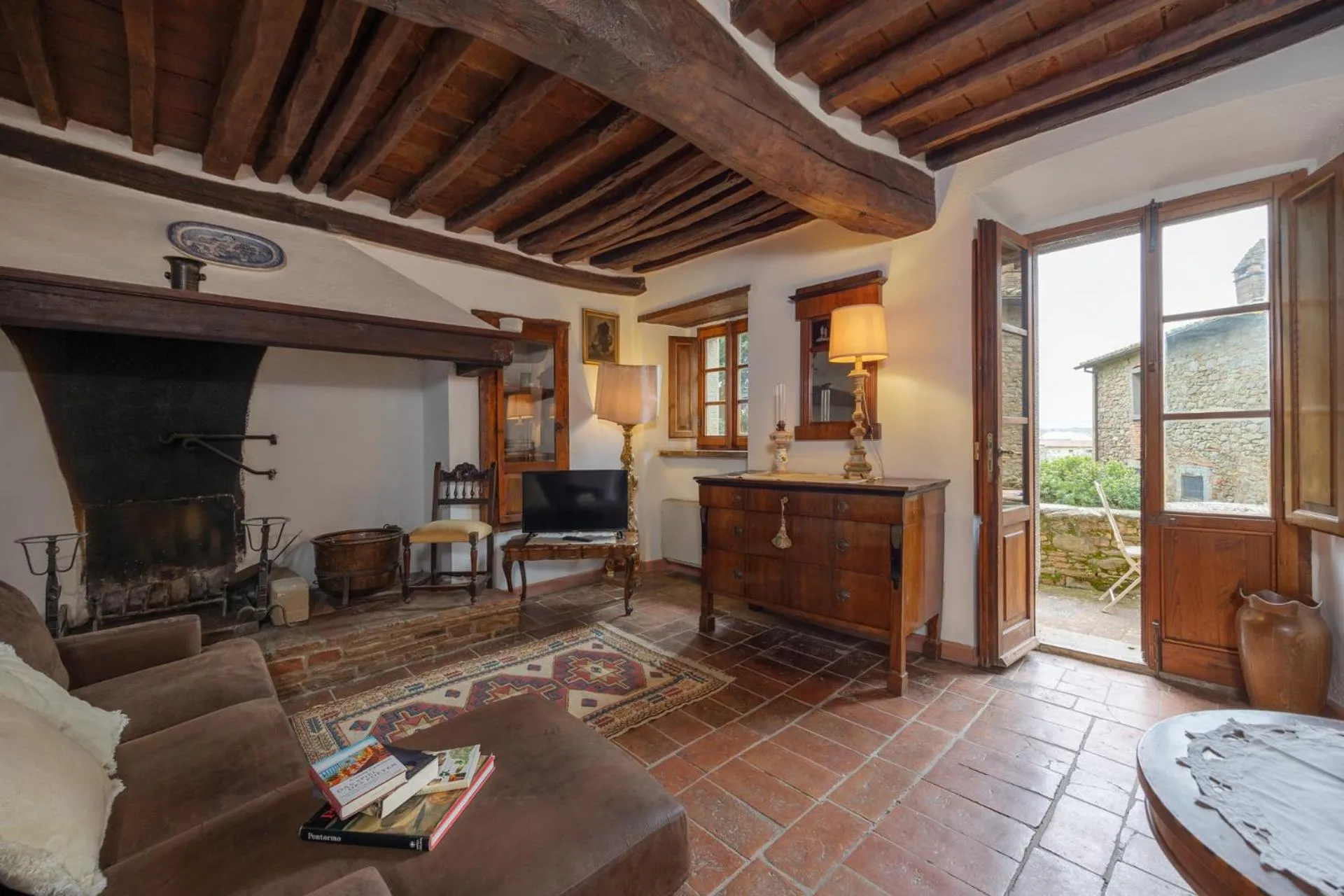 Living room in Residence Il Casale