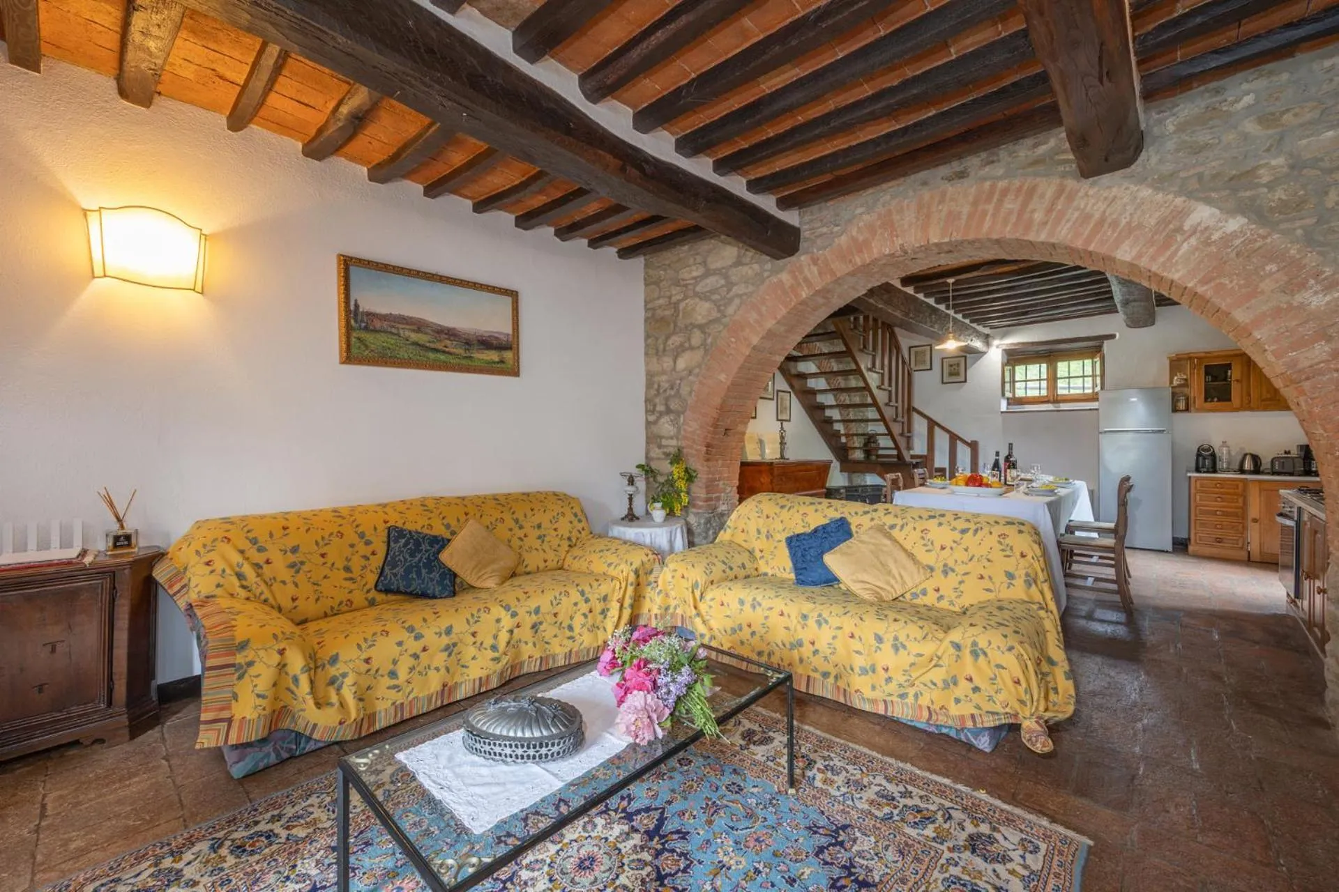 Seating area in Residence Il Casale