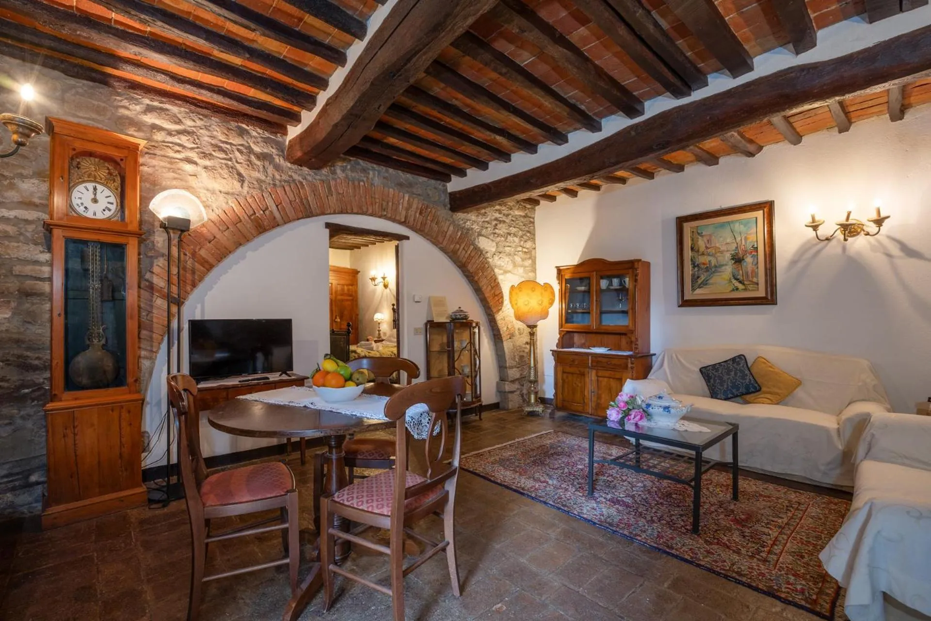 Dining area in Residence Il Casale