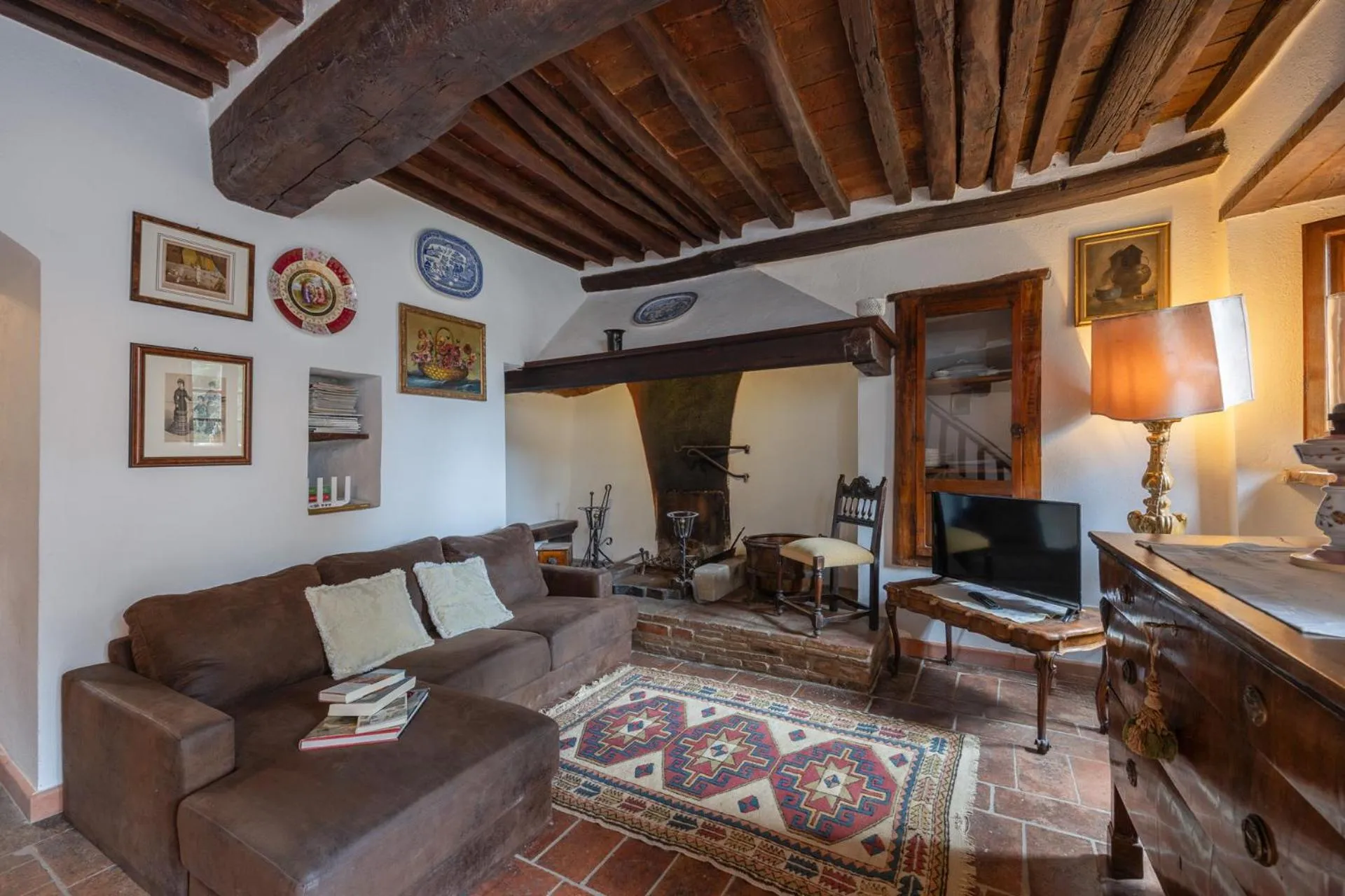 Living room in Residence Il Casale