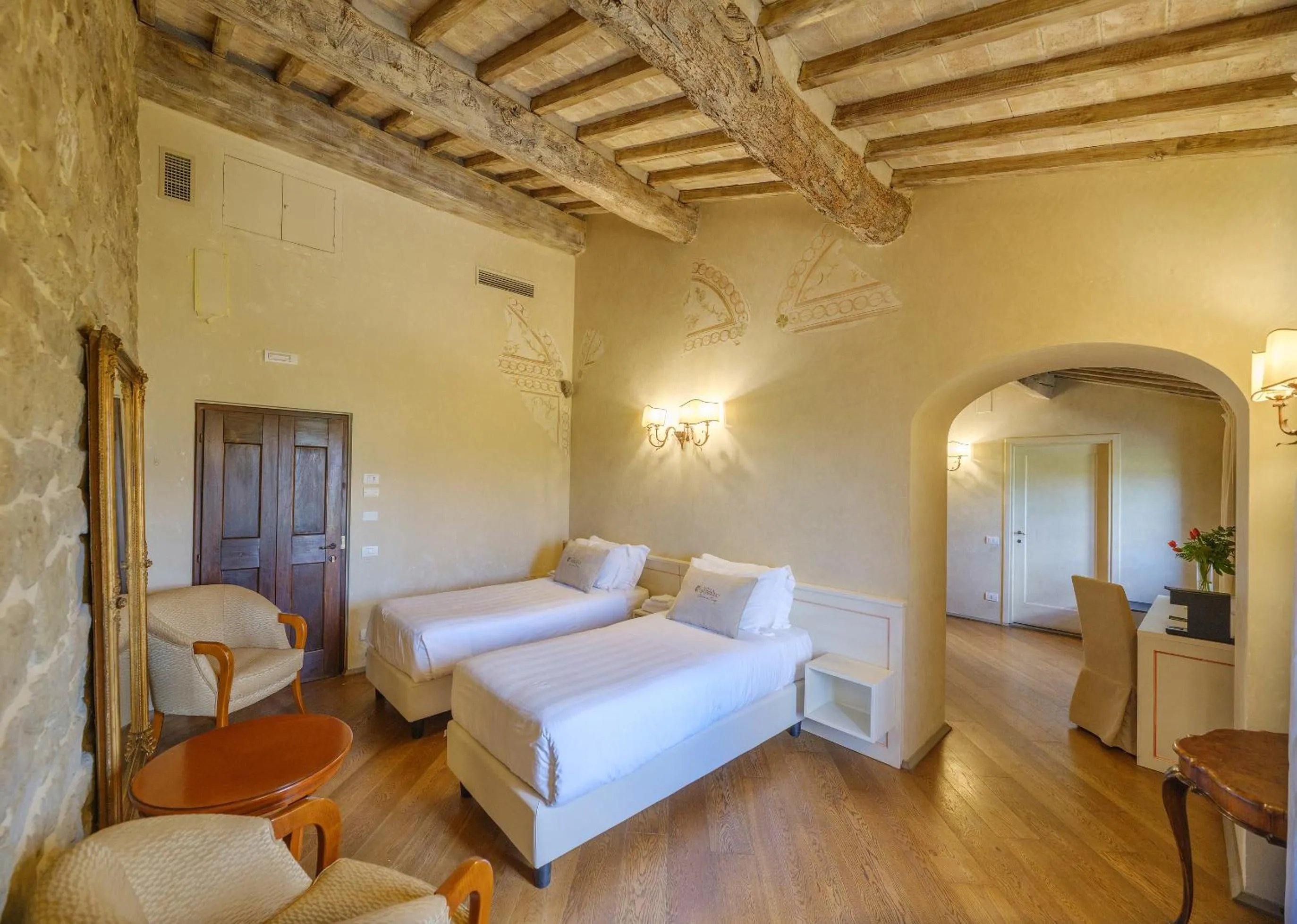 Bed in Villa Barberino