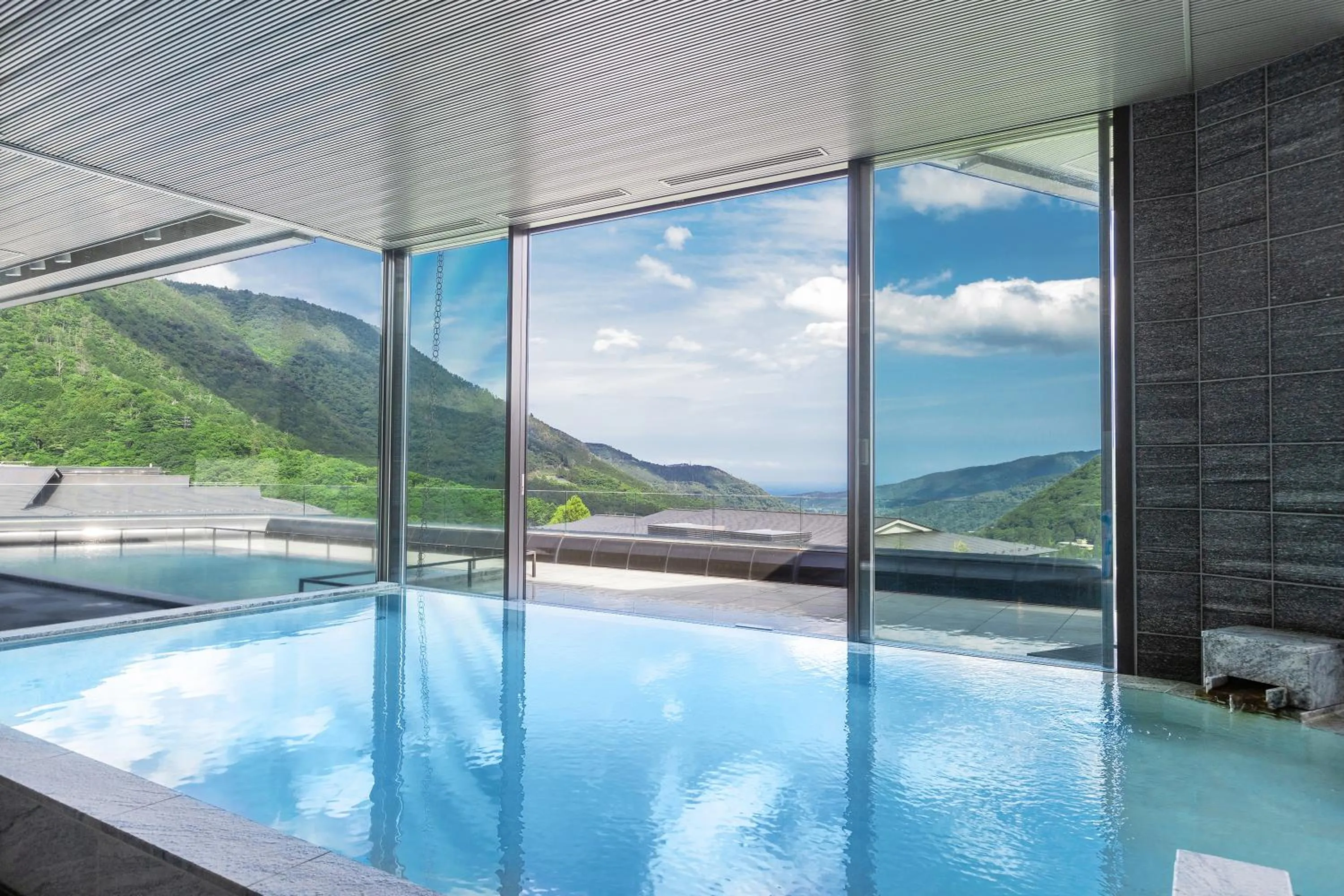Open Air Bath in Hakone Gora KARAKU