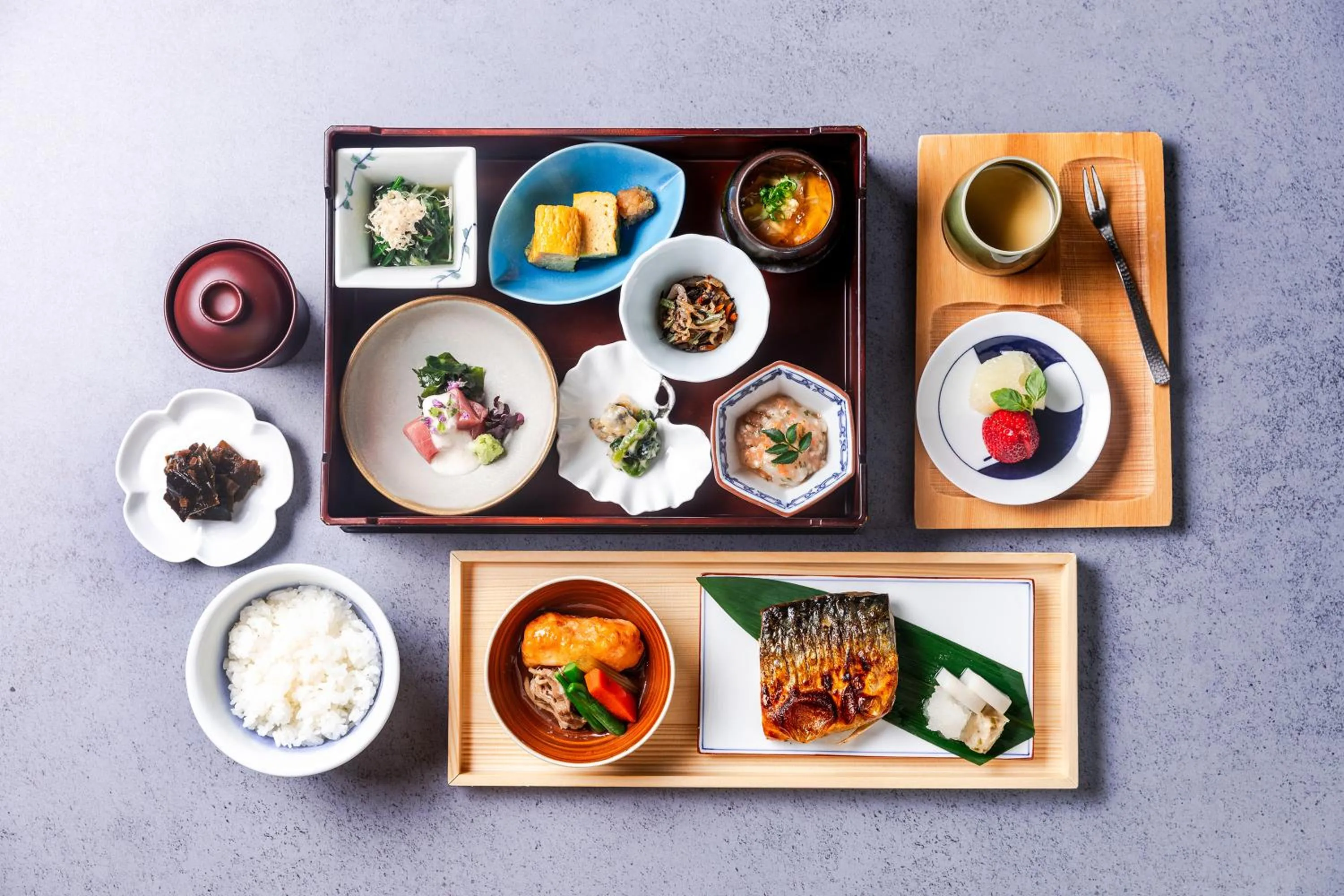 Breakfast in Hakone Gora KARAKU