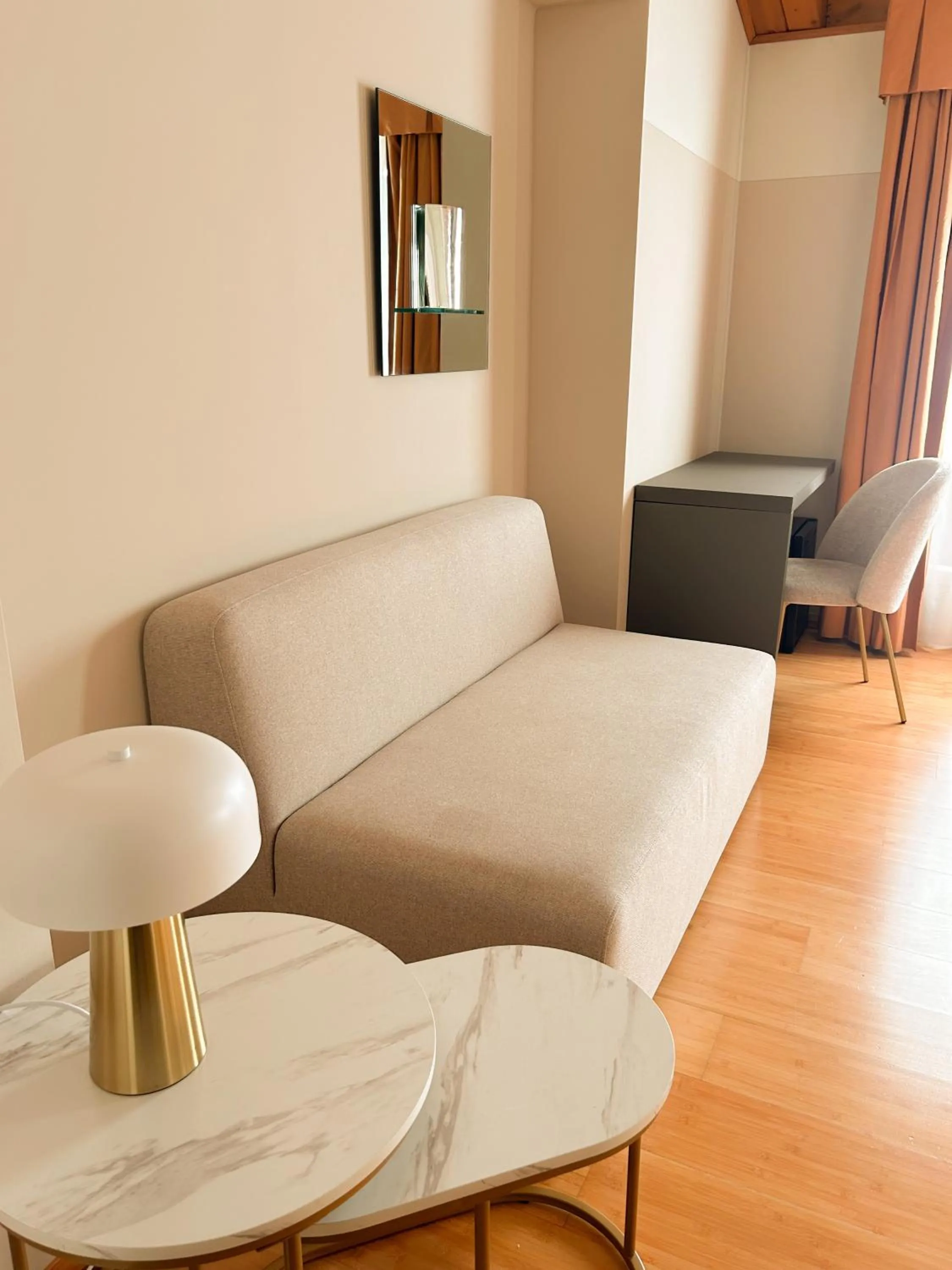 Living room in Hotel Della Torre 1850