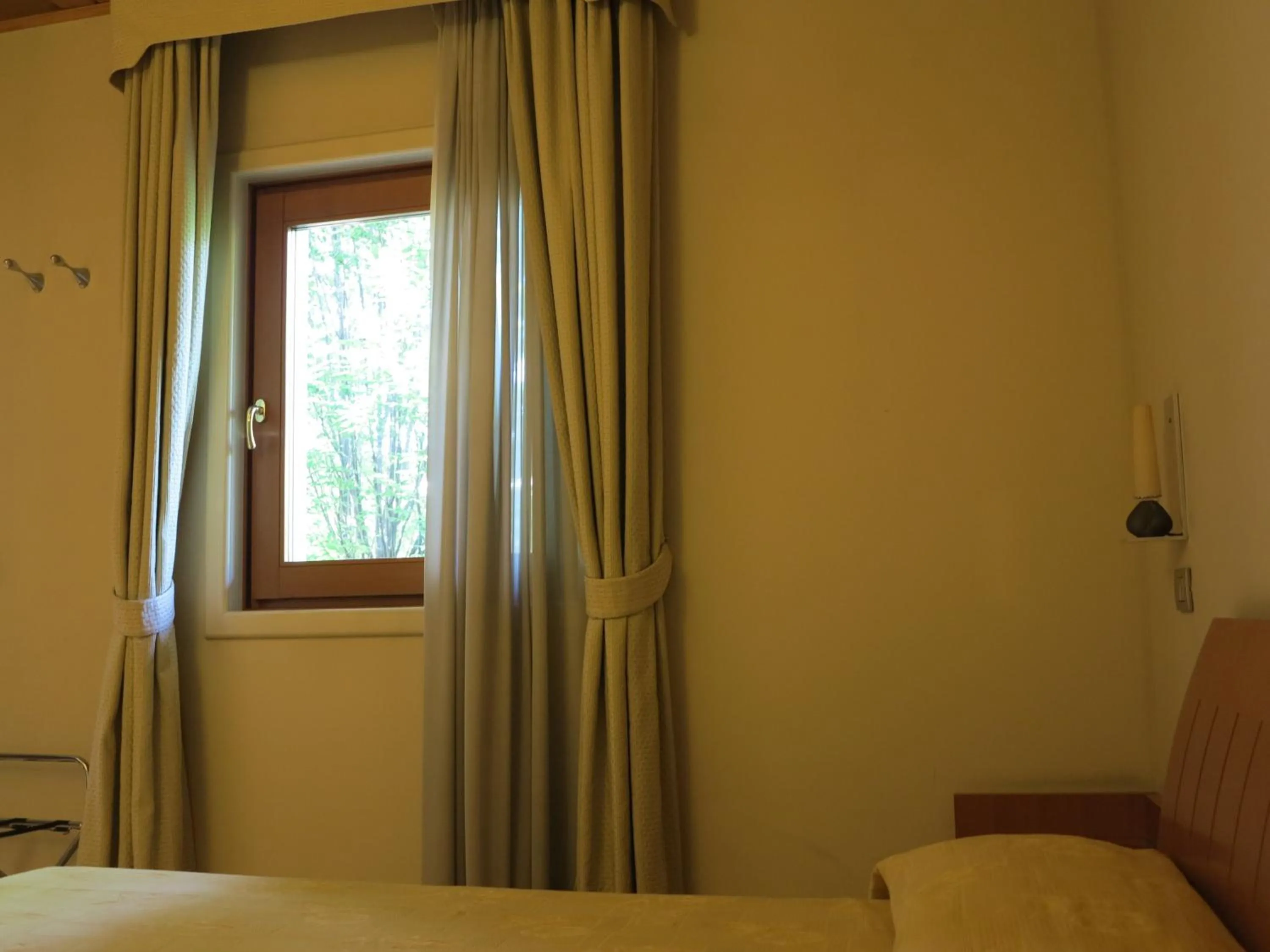 Decorative detail, Bed in Hotel Della Torre 1850