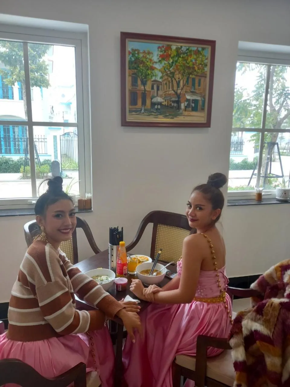 Breakfast in INDOTEL HALONG HOTEL