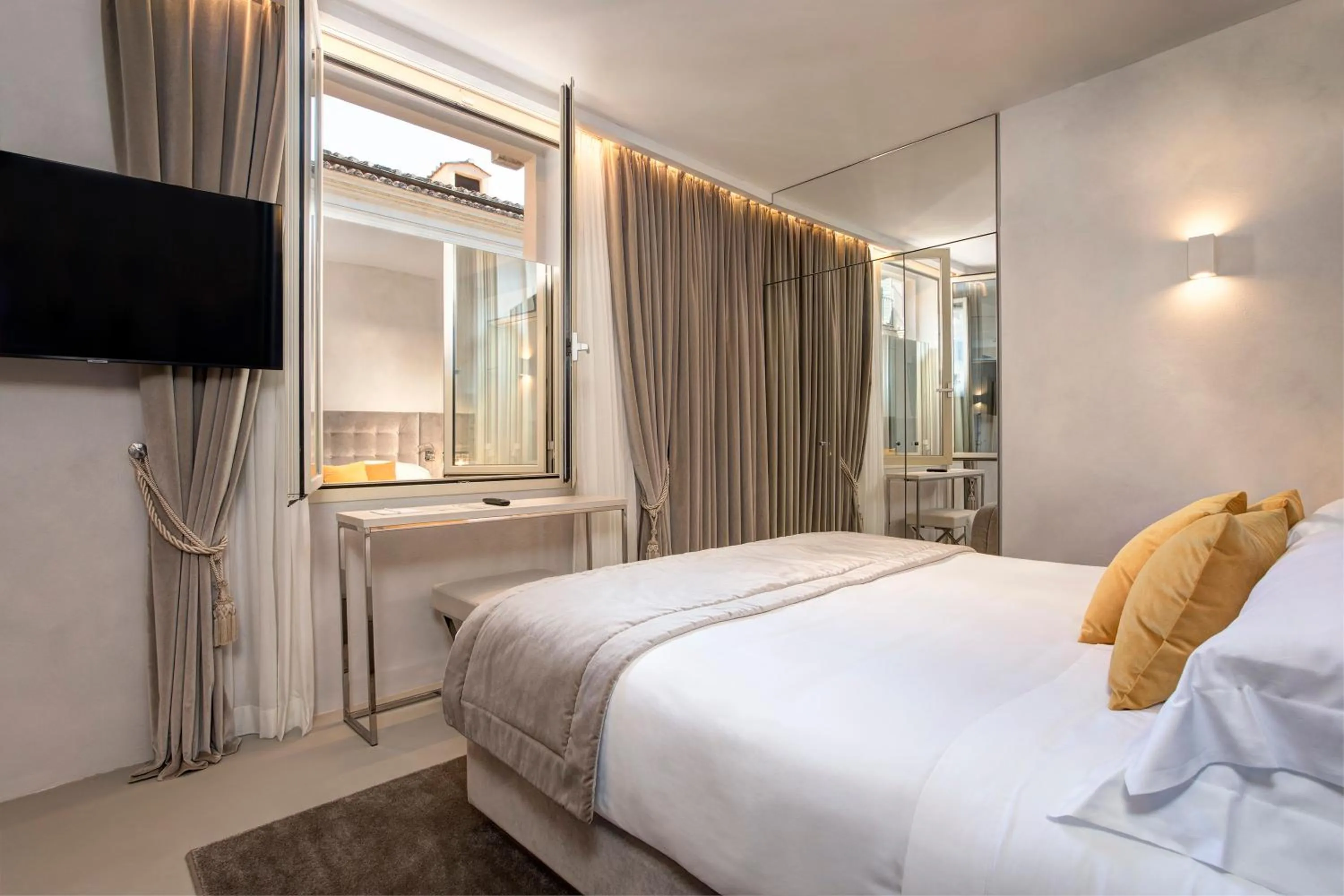 Bedroom, Bed in Palazzo Nainer