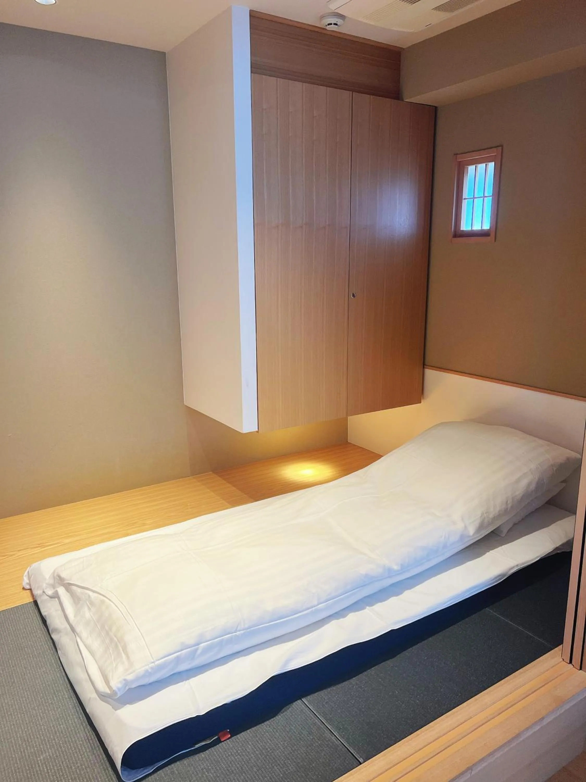 Photo of the whole room, Bed in Nplus Tokyo Akihabara Premium