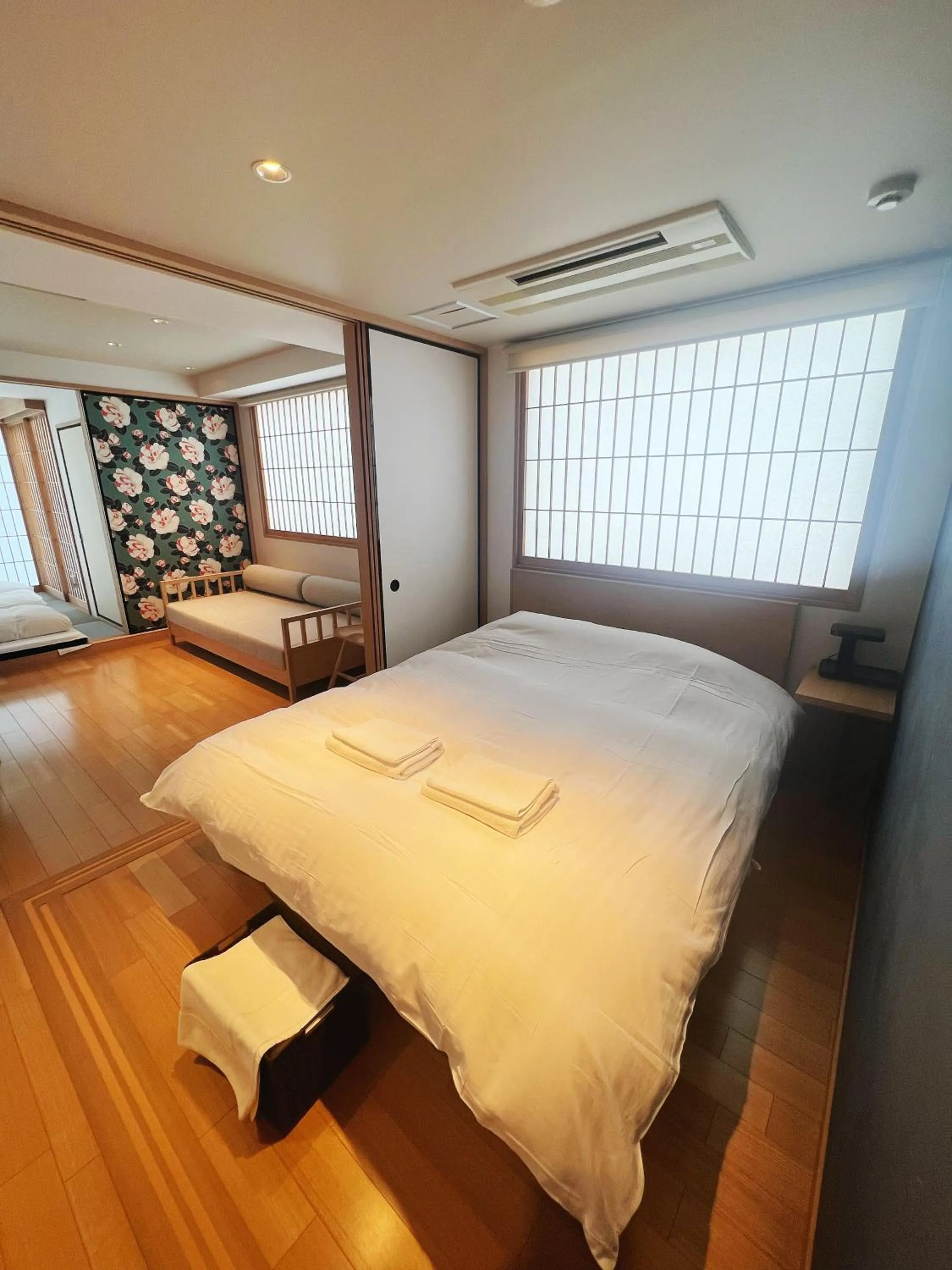 Photo of the whole room, Bed in Nplus Tokyo Akihabara Premium