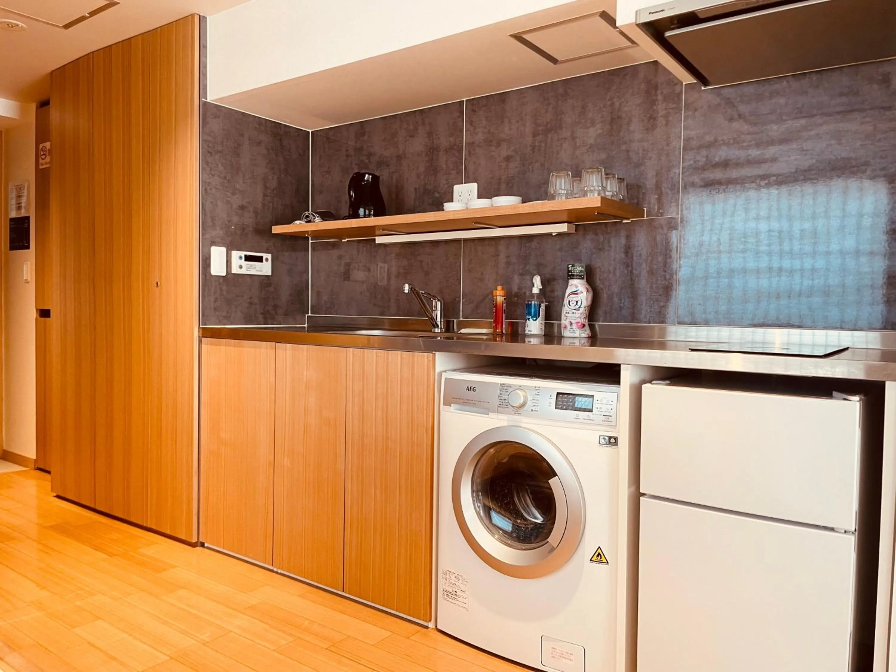 Kitchen or kitchenette in Nplus Tokyo Akihabara Premium