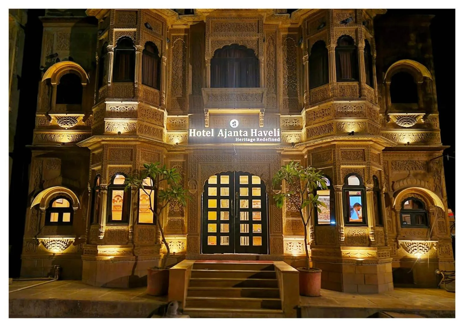 Property building in Hotel Ajanta Haveli