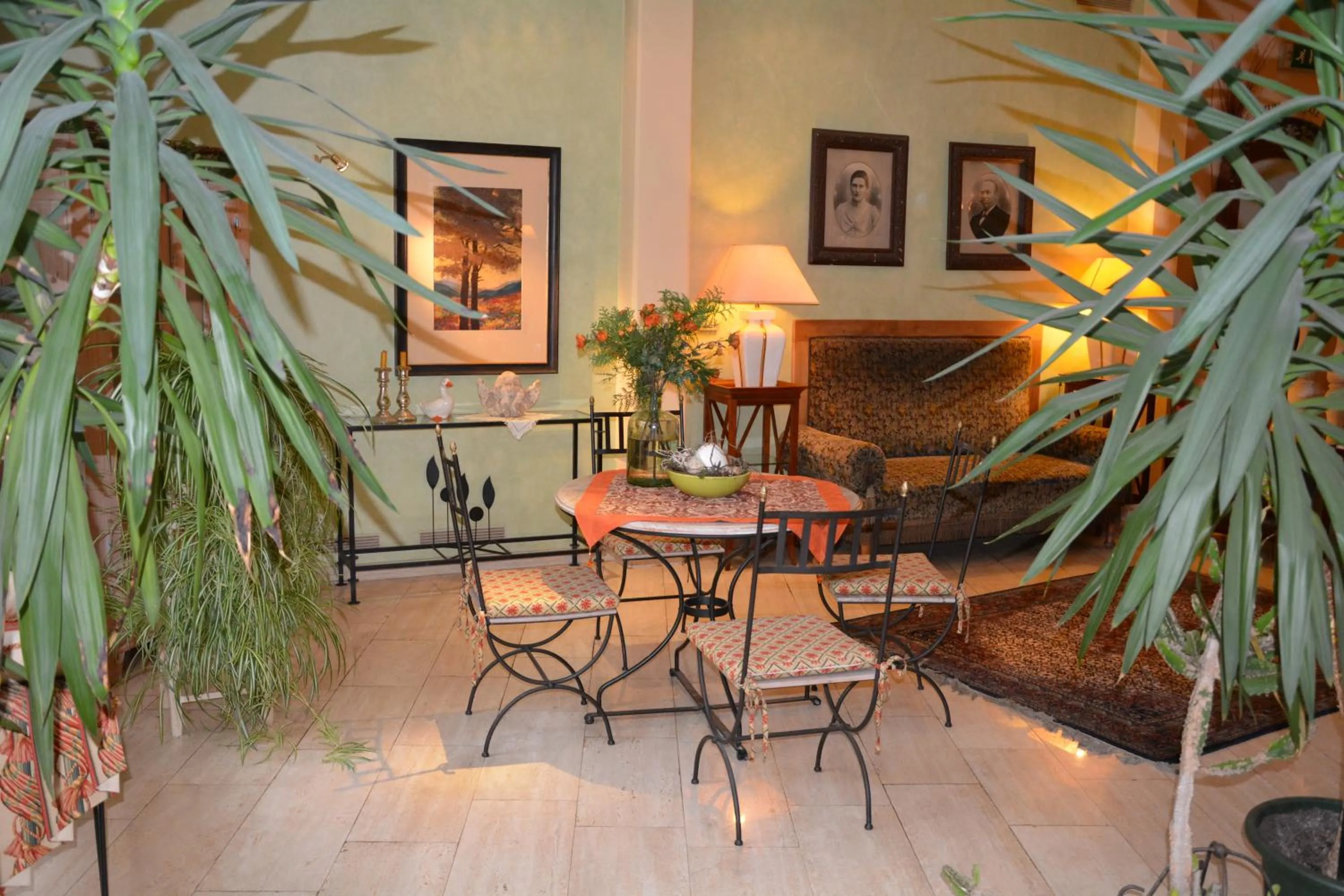 Lobby or reception in Hotel-Restaurant Fischer