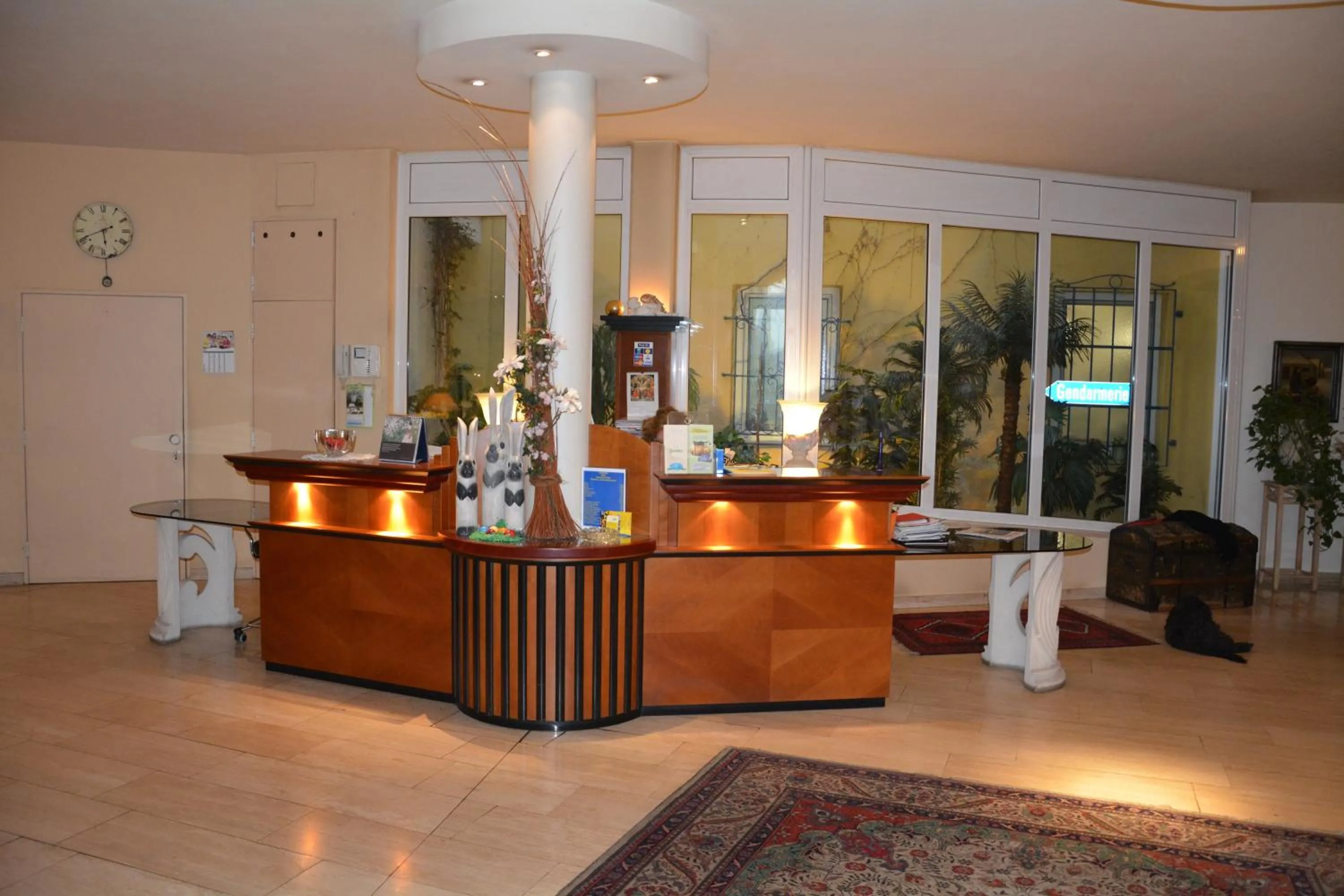 Lobby or reception in Hotel-Restaurant Fischer
