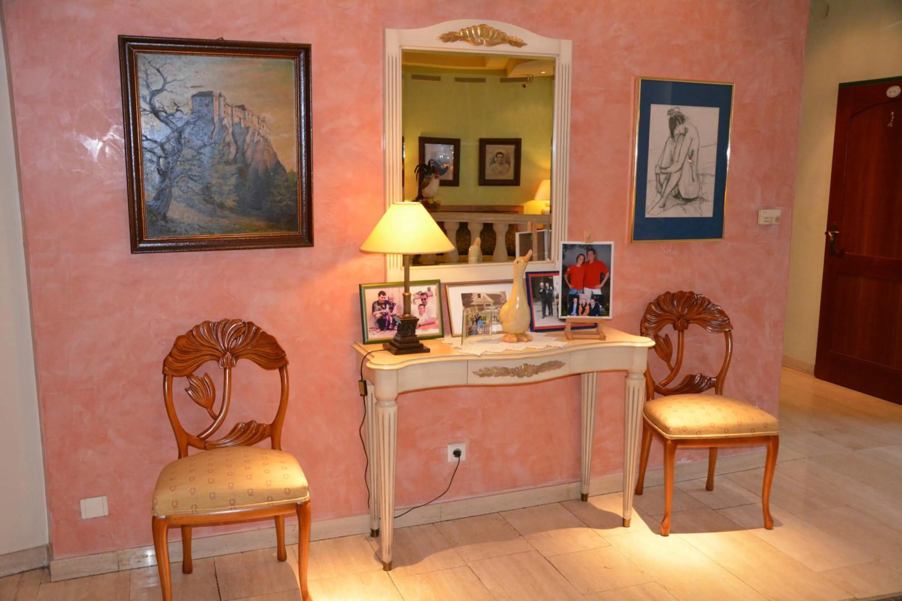 Lobby or reception in Hotel-Restaurant Fischer