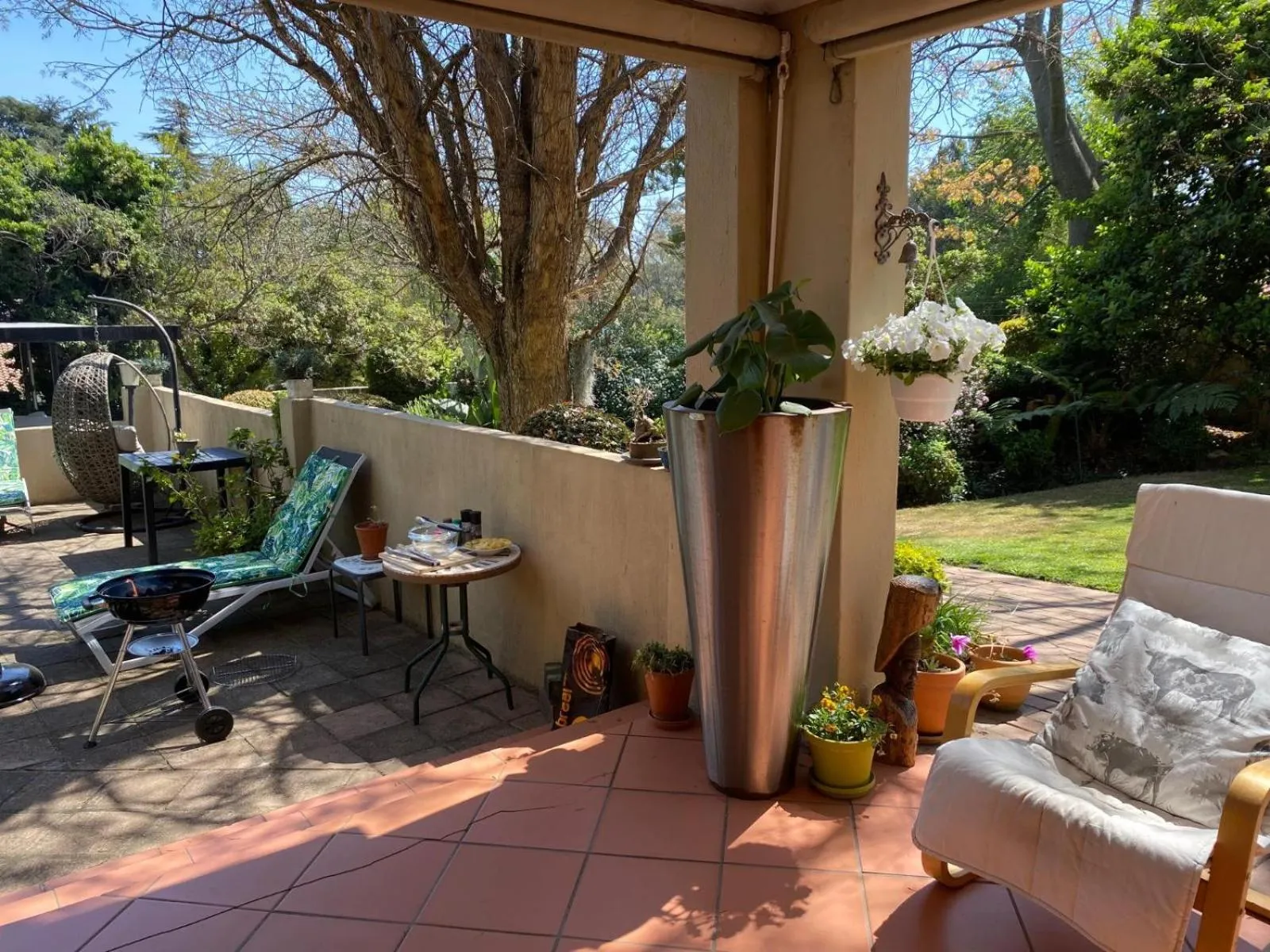 Patio in Tuscan Rose