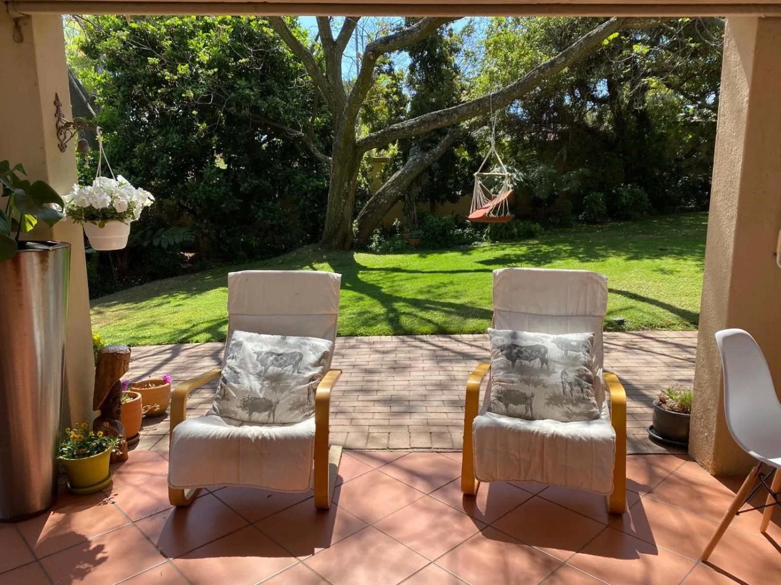 Patio in Tuscan Rose