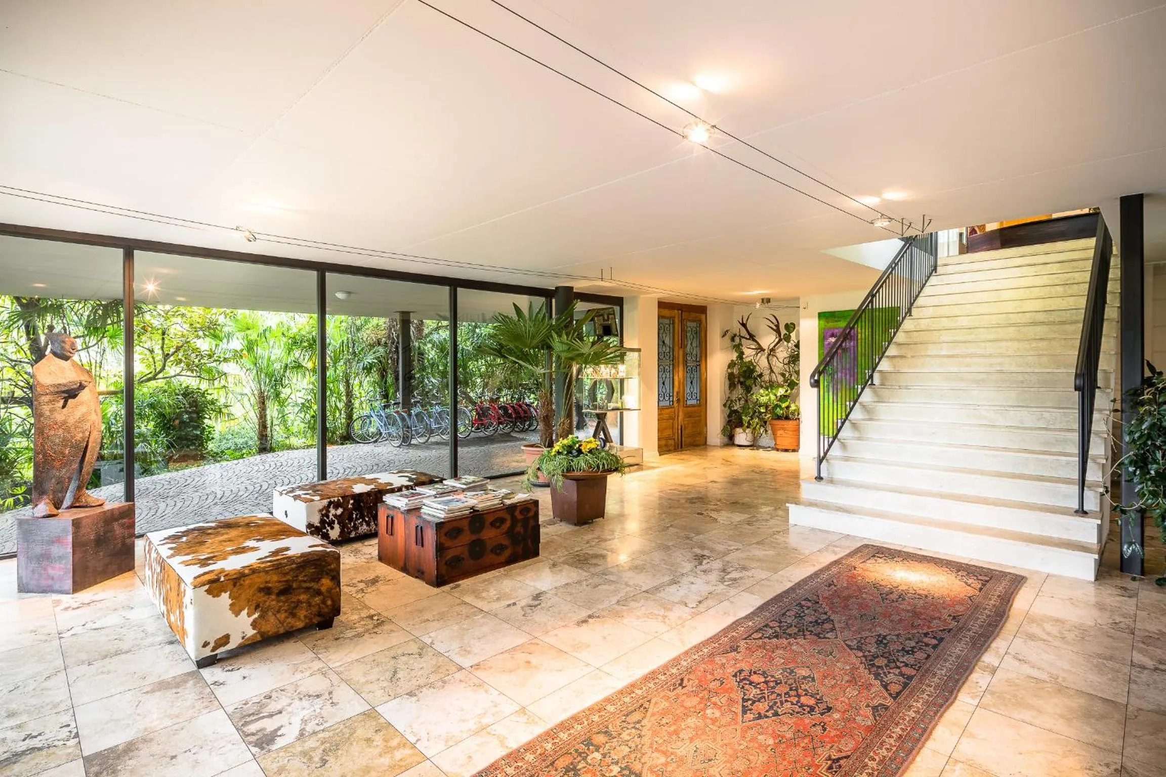 Lobby or reception in Villa Sasso