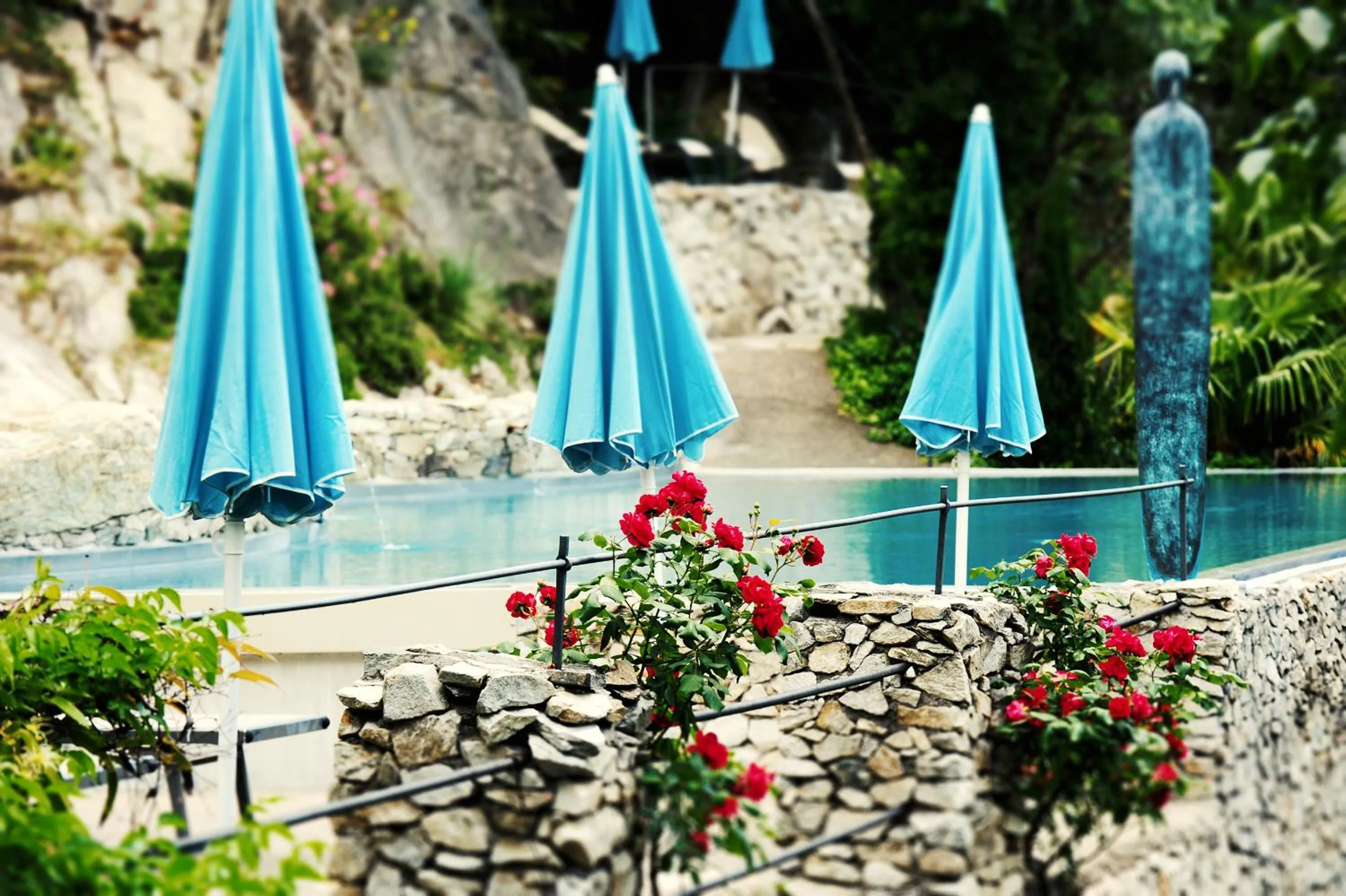 Swimming pool in Villa Sasso