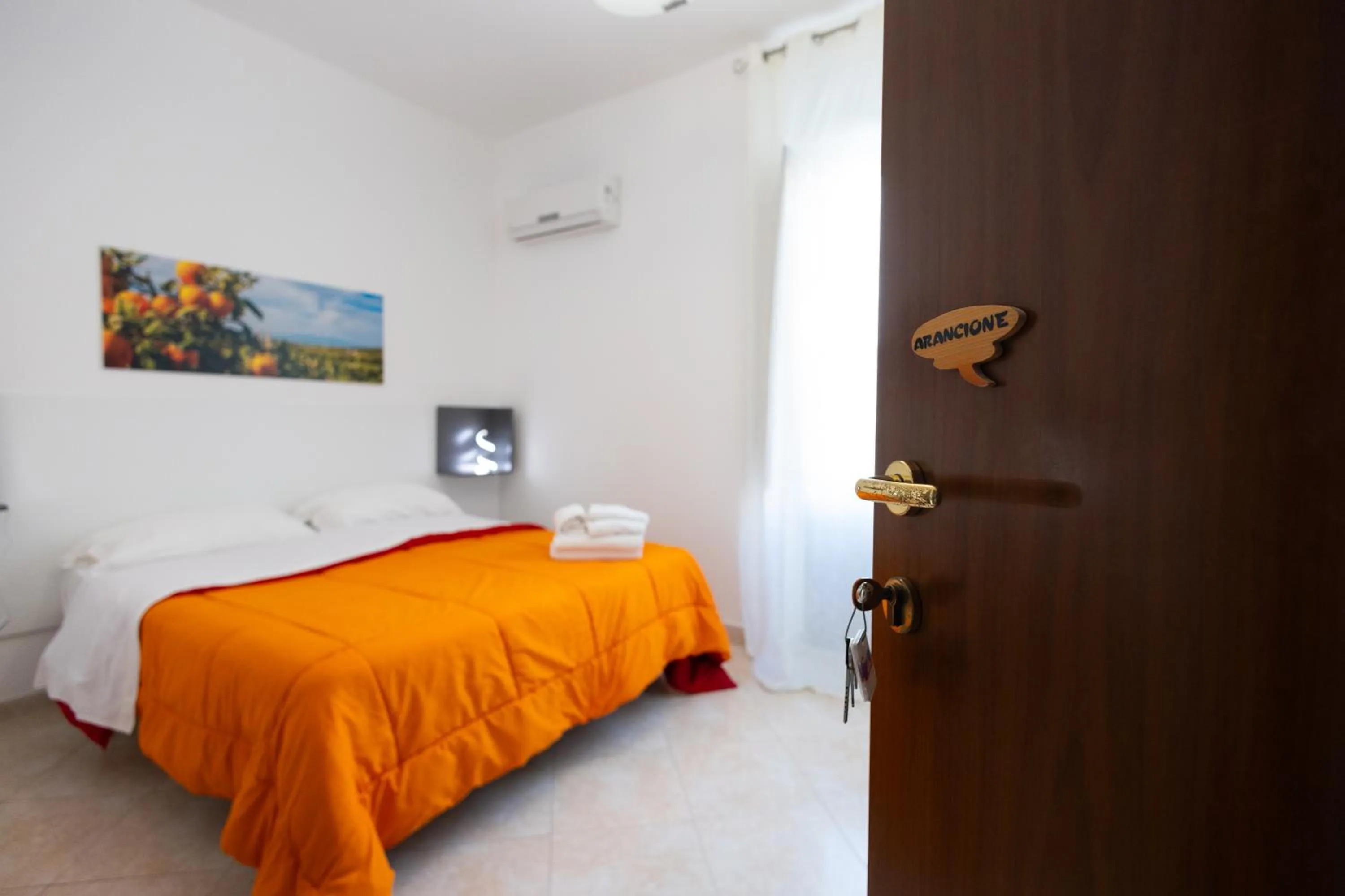 Bedroom, Bed in CasaTrapani