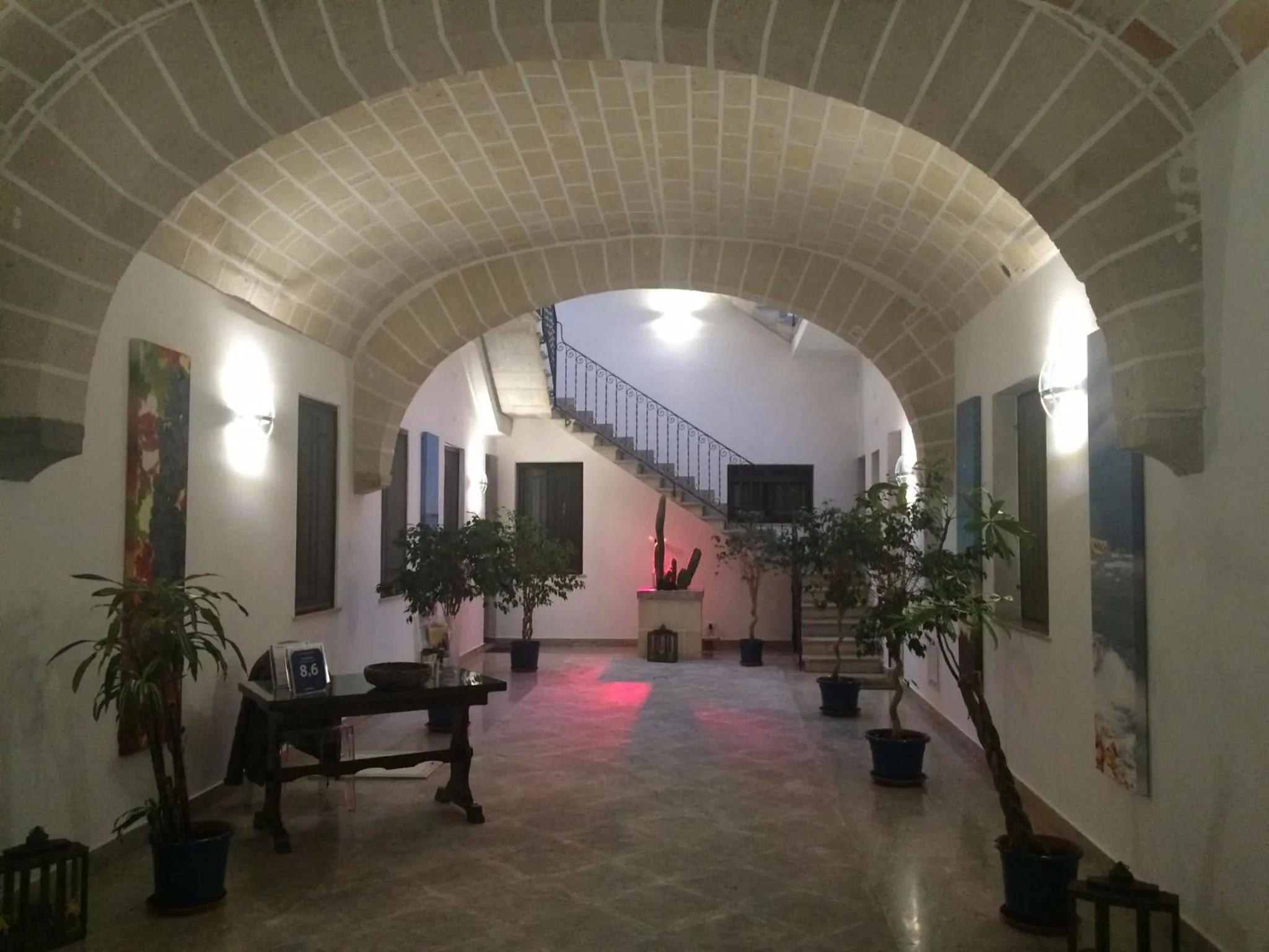 Facade/entrance in CasaTrapani