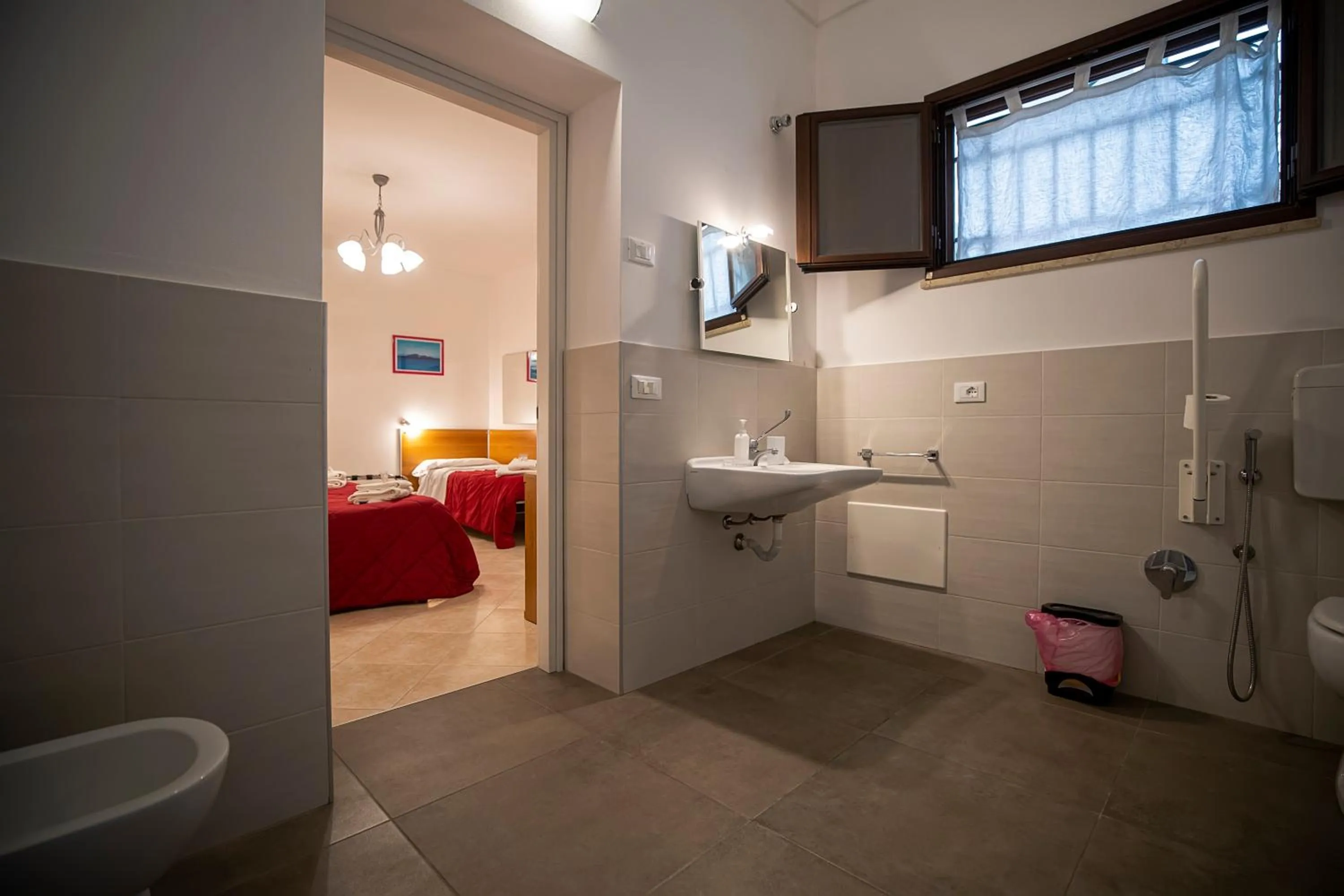 Facility for disabled guests in CasaTrapani