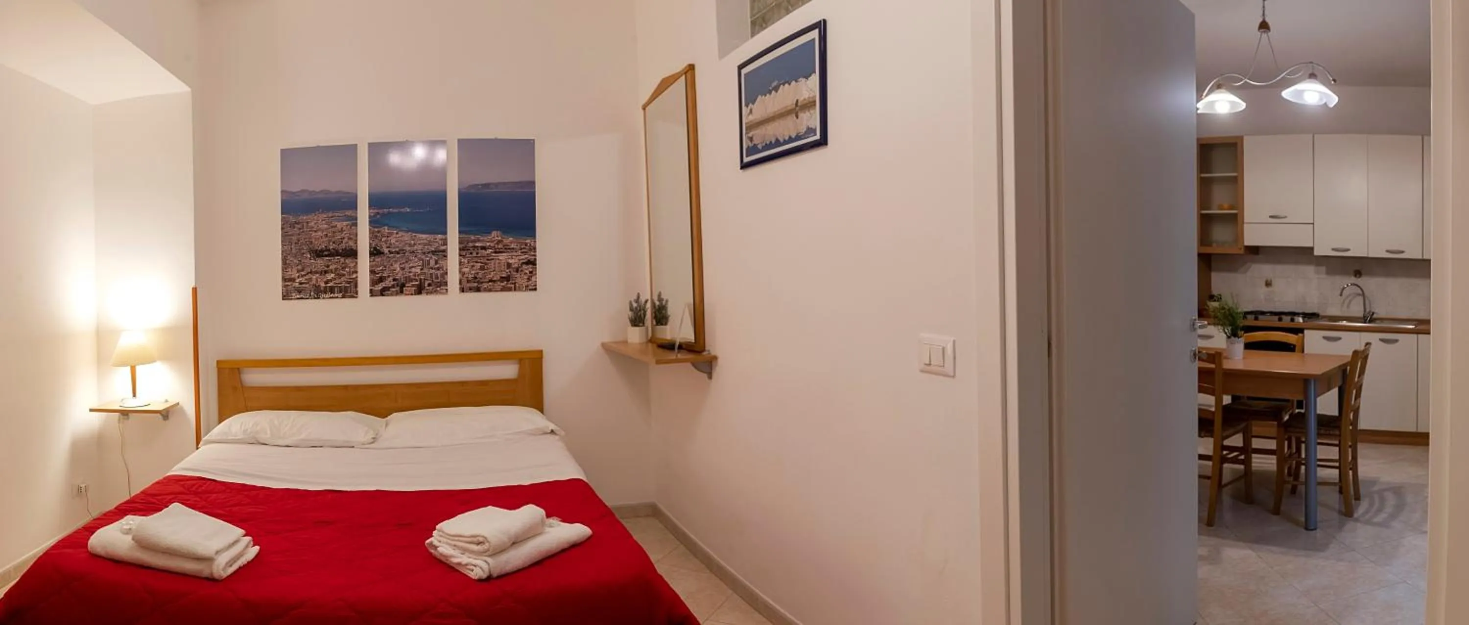 Bedroom, Bed in CasaTrapani