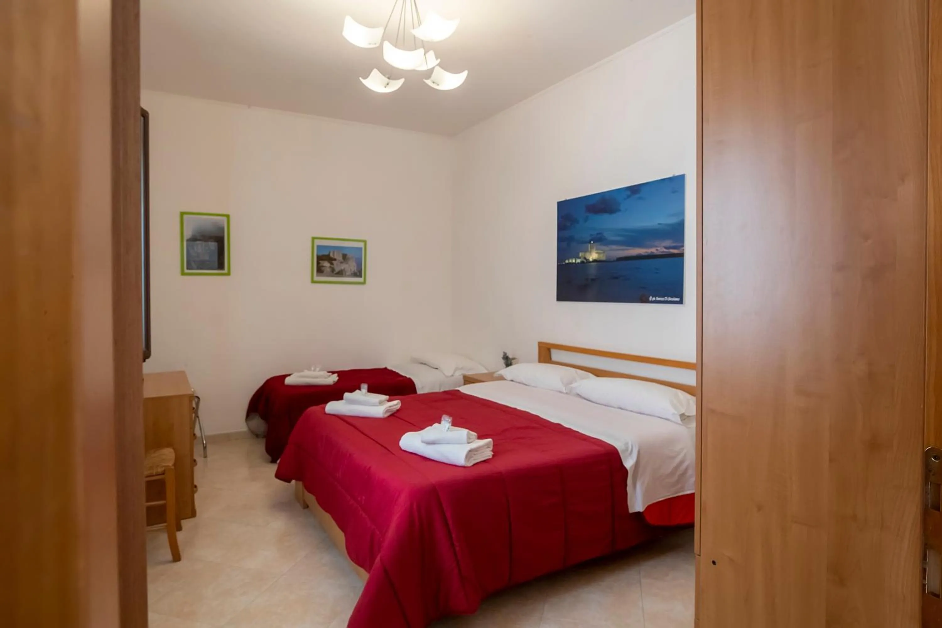 Bedroom, Bed in CasaTrapani