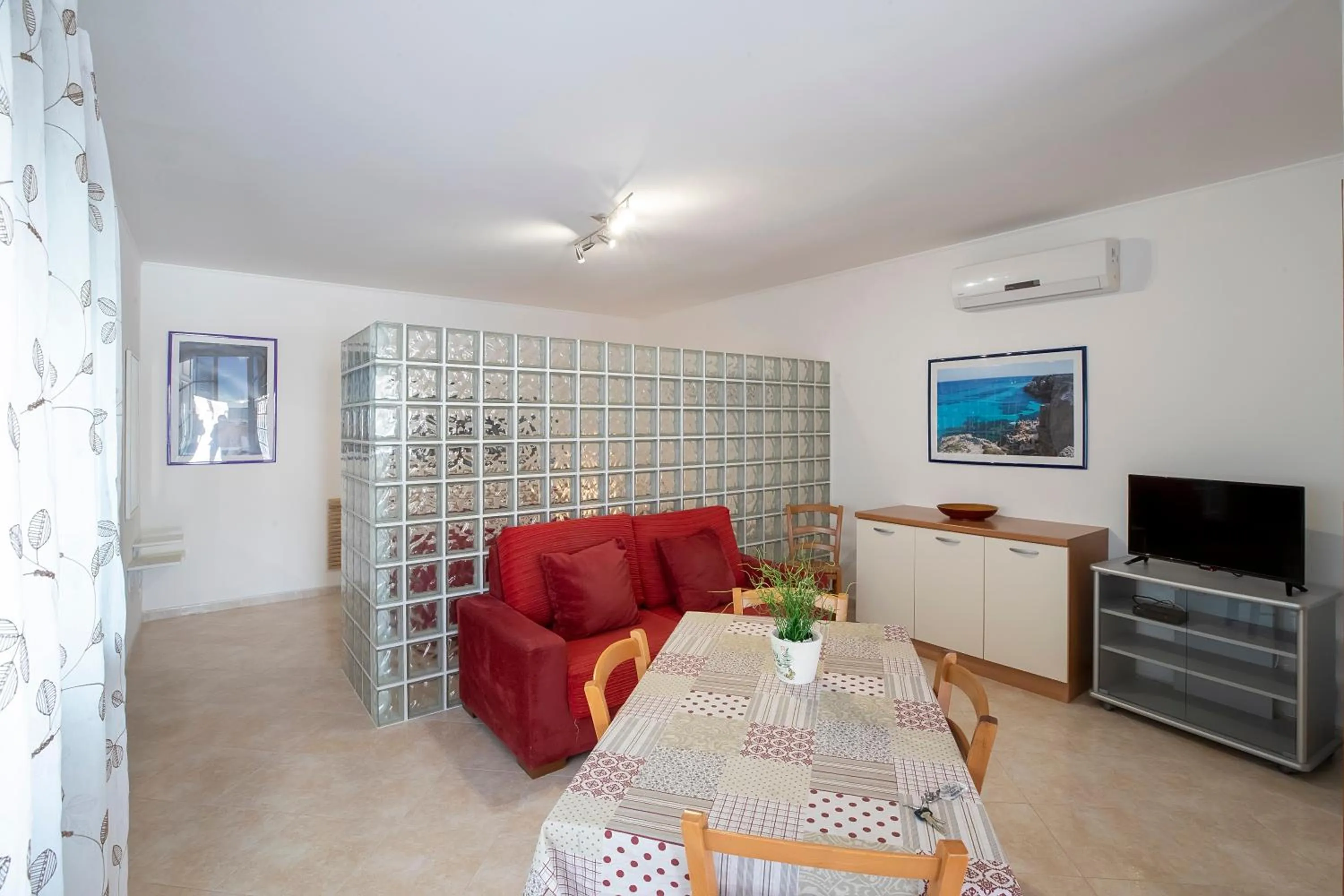 Living room in CasaTrapani