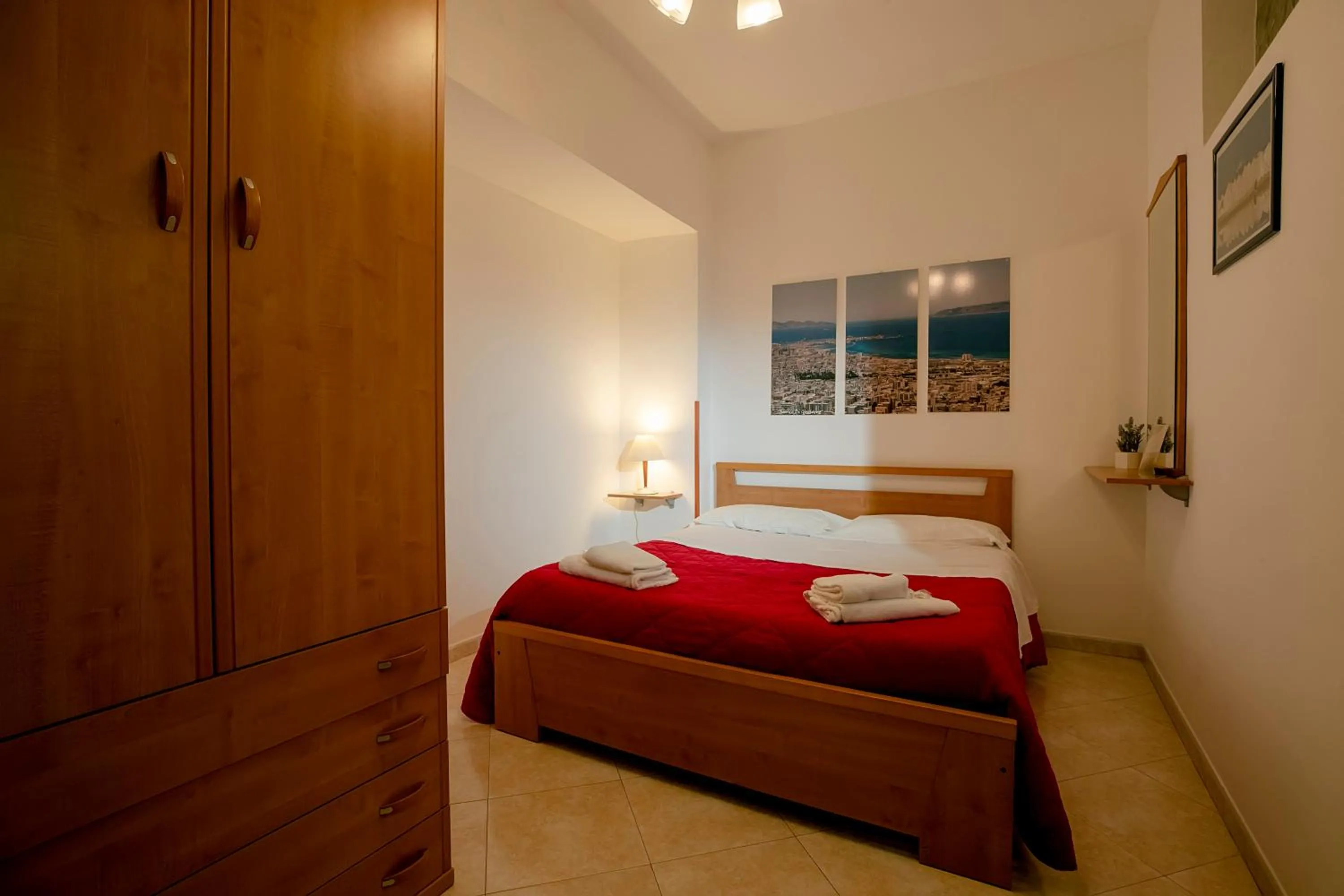 Bedroom, Bed in CasaTrapani