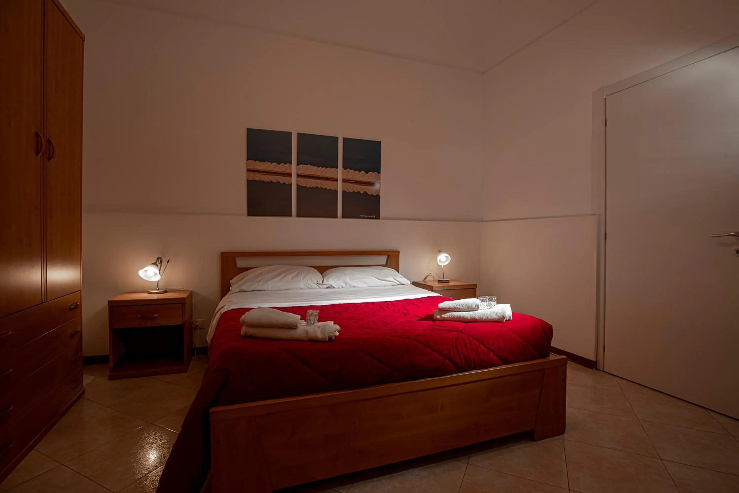 Bedroom, Bed in CasaTrapani