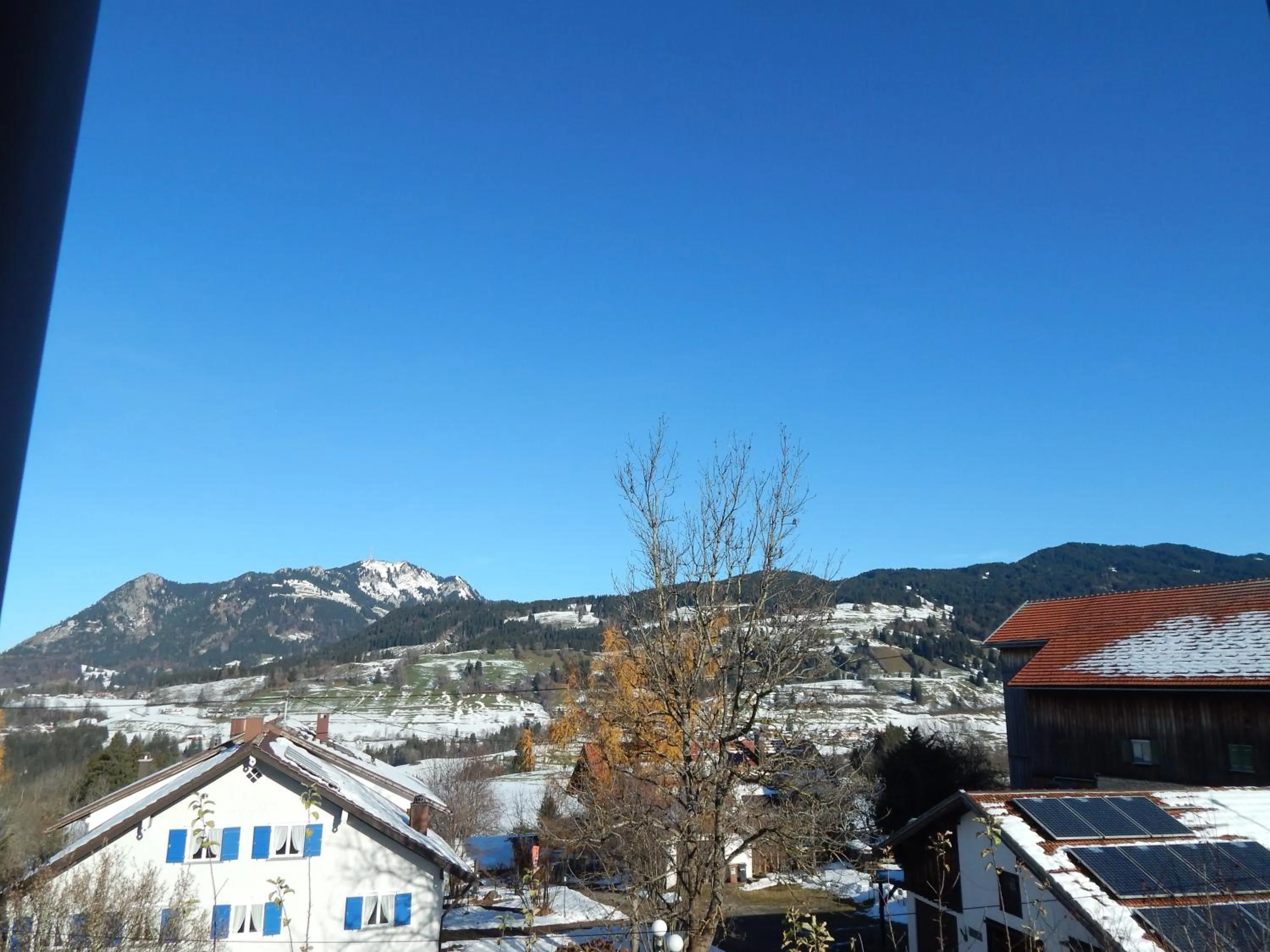 Mountain view in Berggasthof Sonne Allgäu