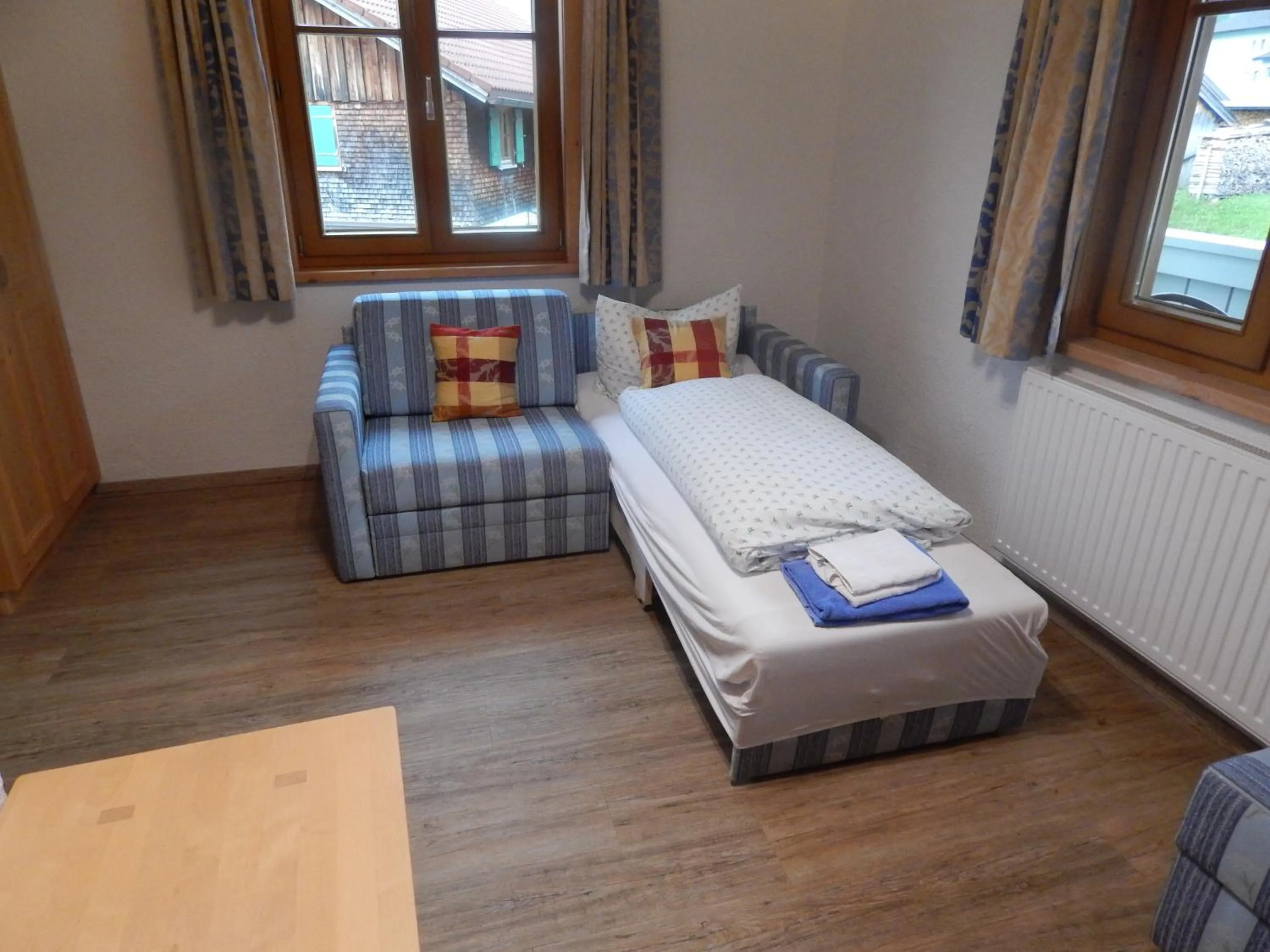 Bed in Berggasthof Sonne Allgäu