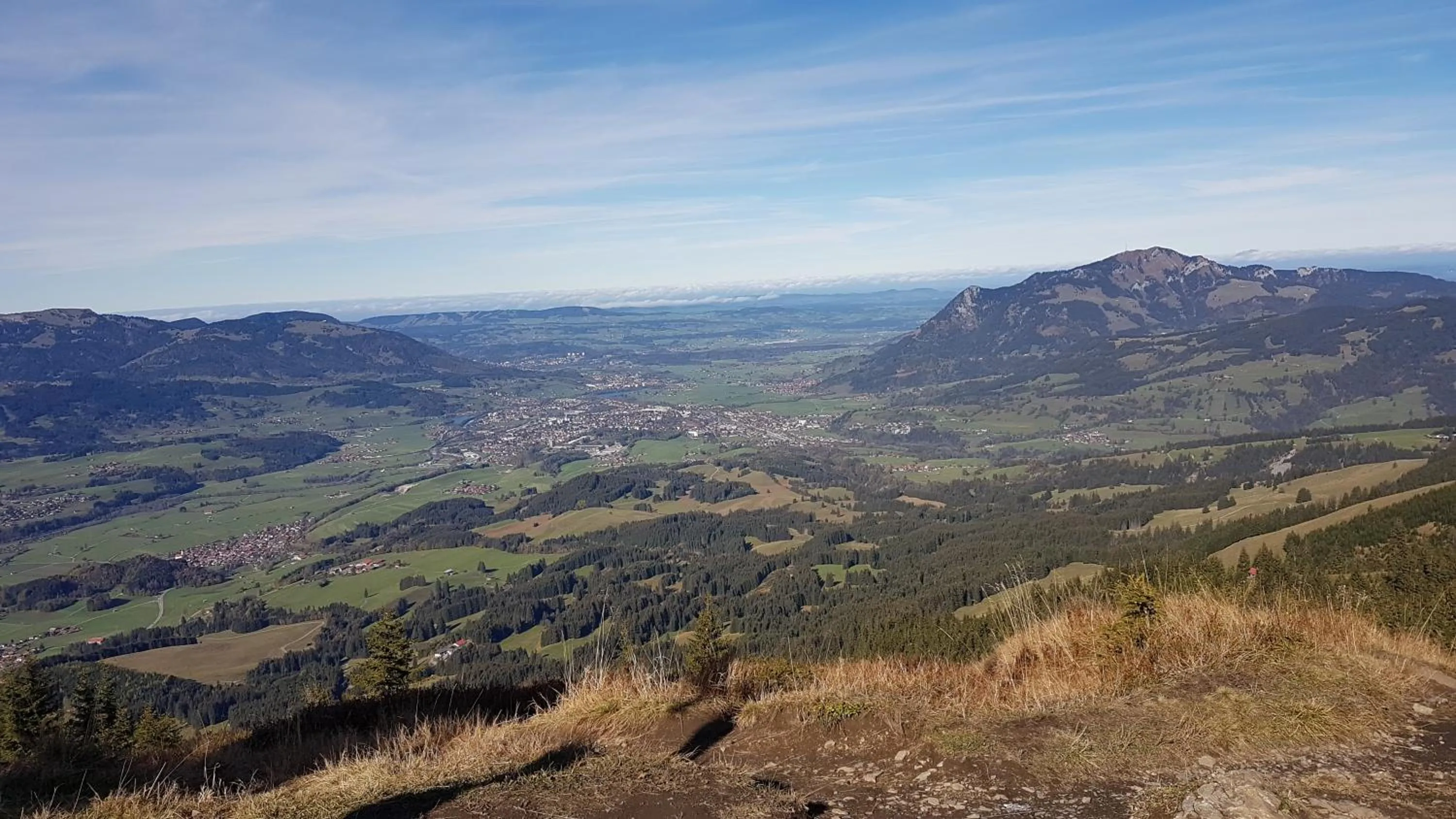 Mountain view in Berggasthof Sonne Allgäu