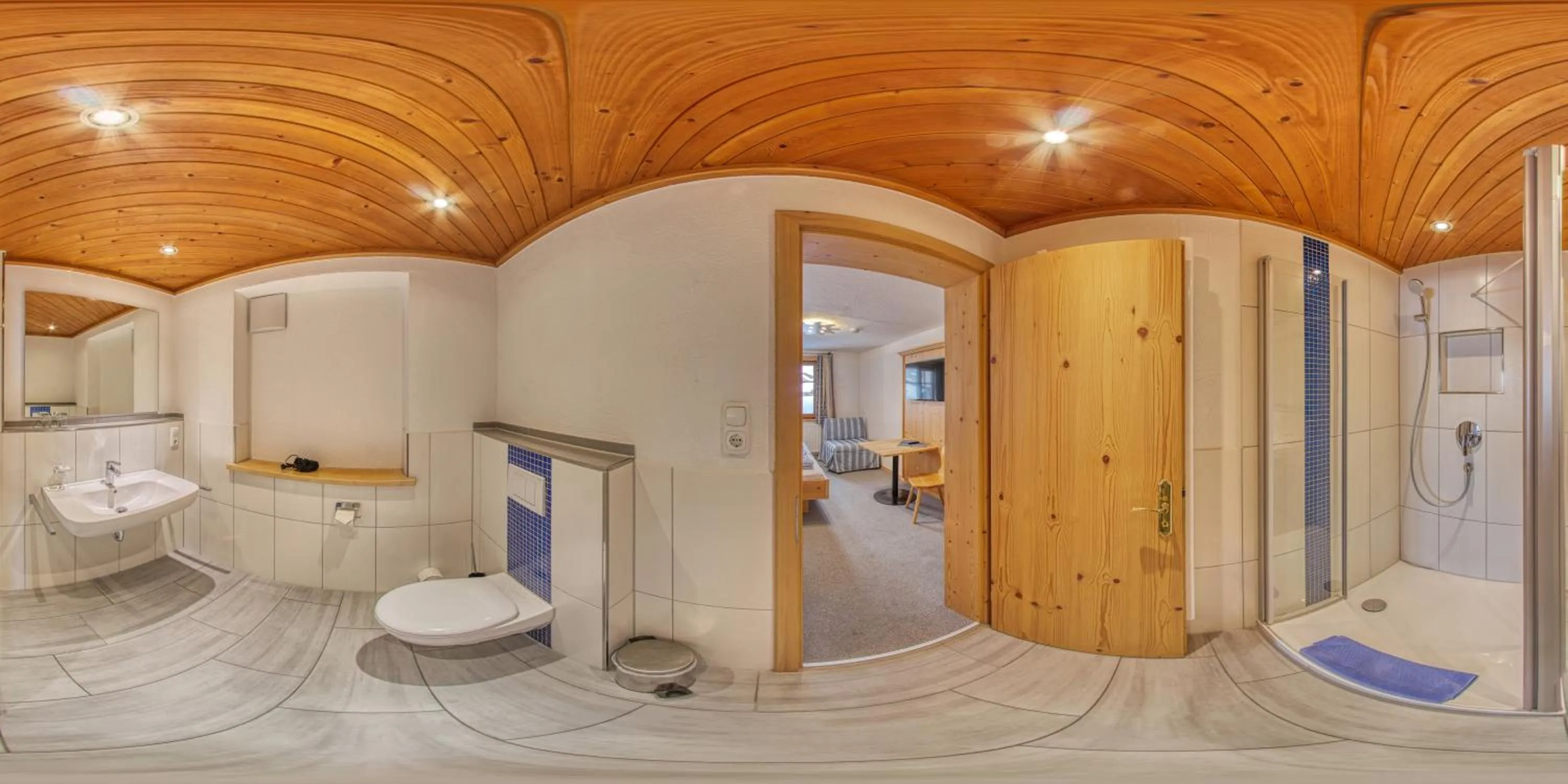 Shower in Berggasthof Sonne Allgäu