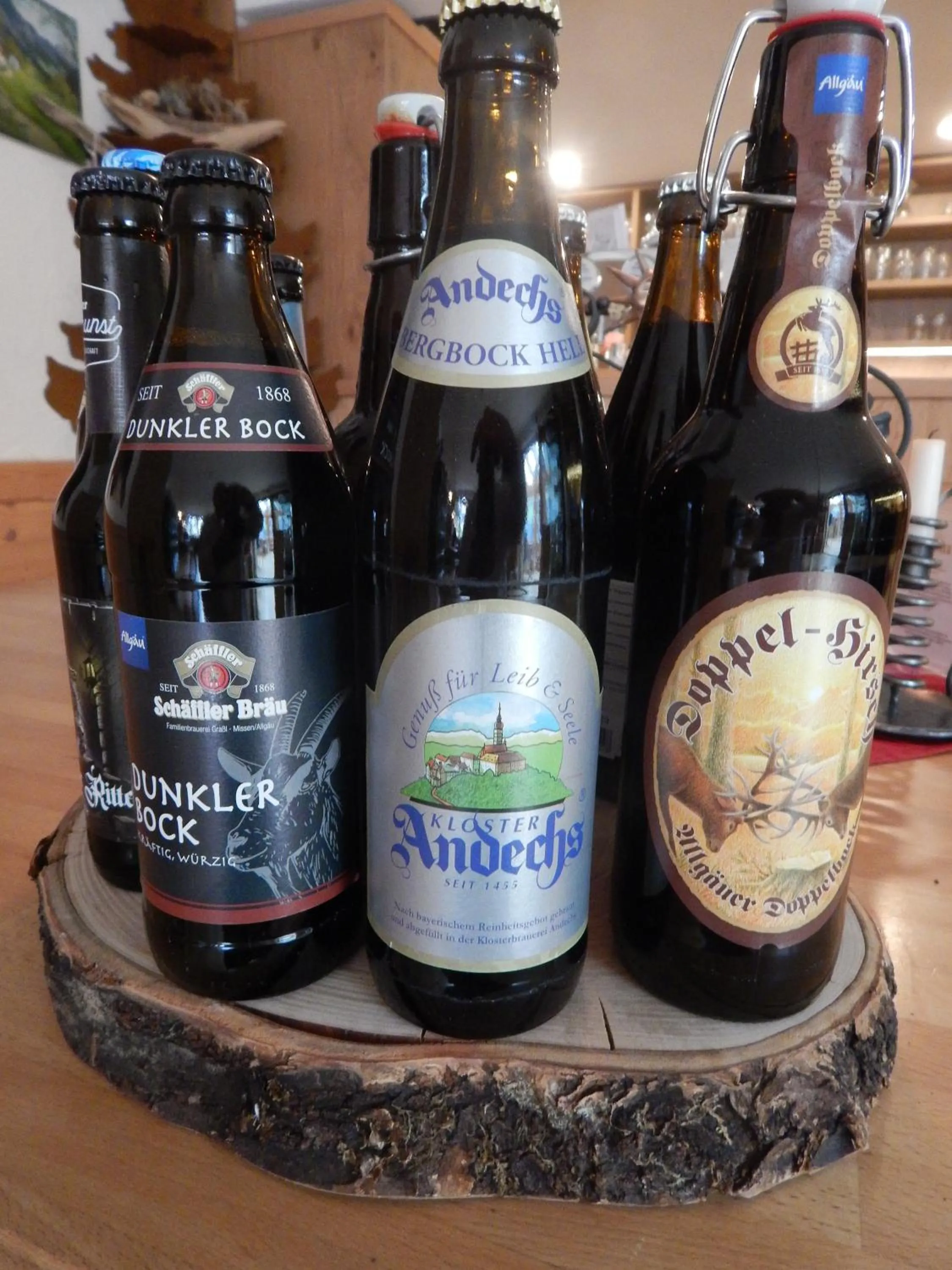 Drinks in Berggasthof Sonne Allgäu