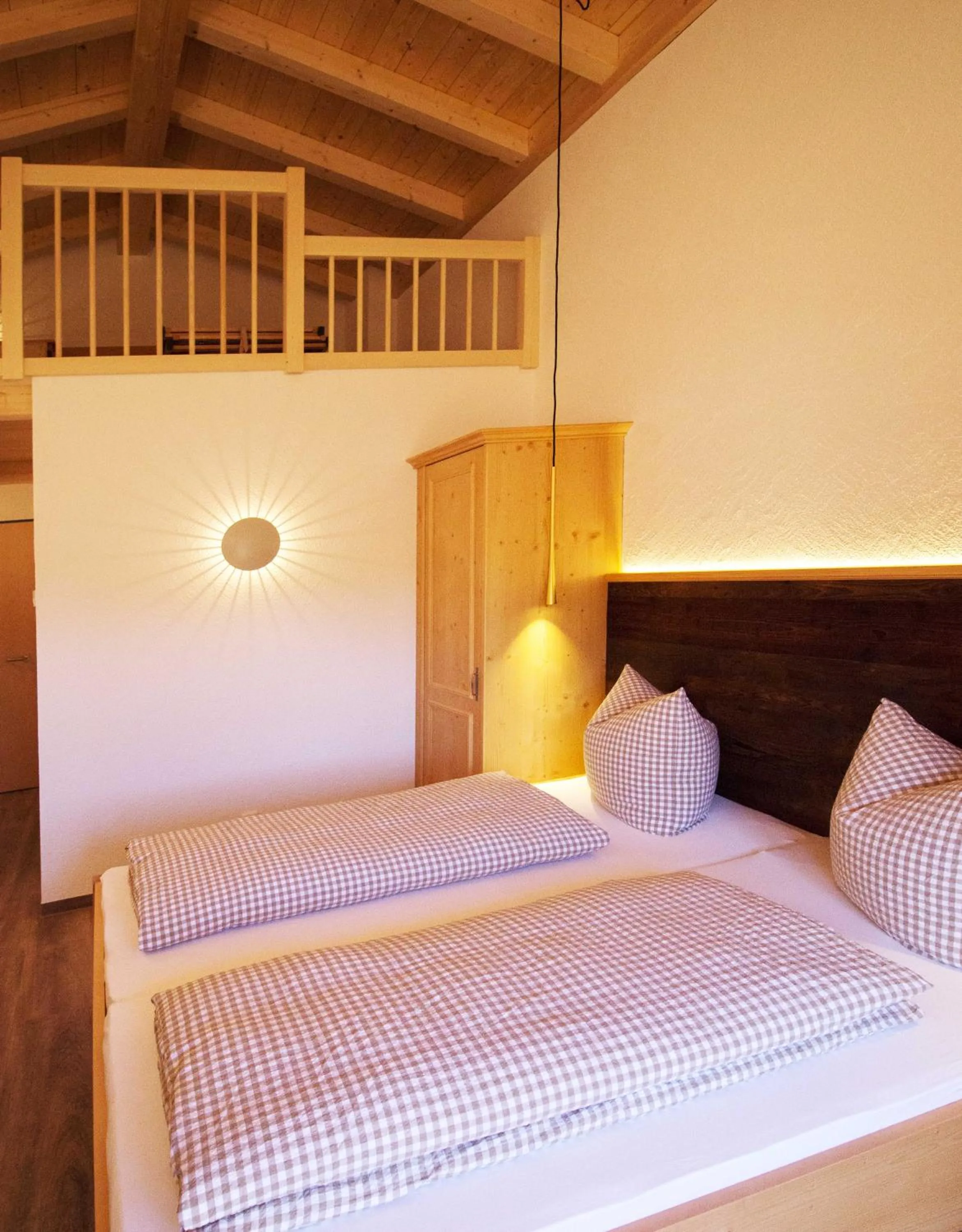 Photo of the whole room, Bed in Berggasthof Sonne Allgäu