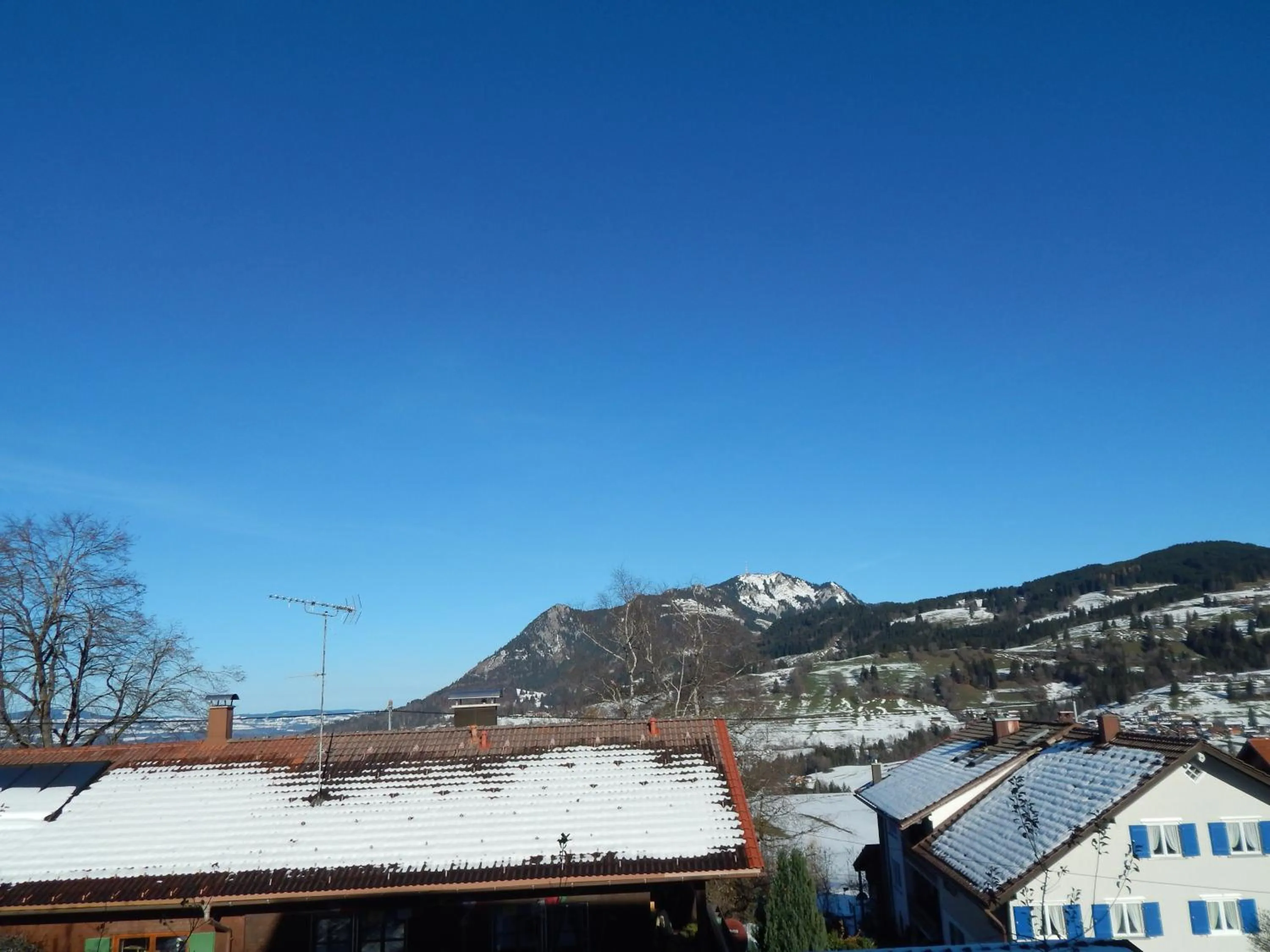 Mountain view in Berggasthof Sonne Allgäu
