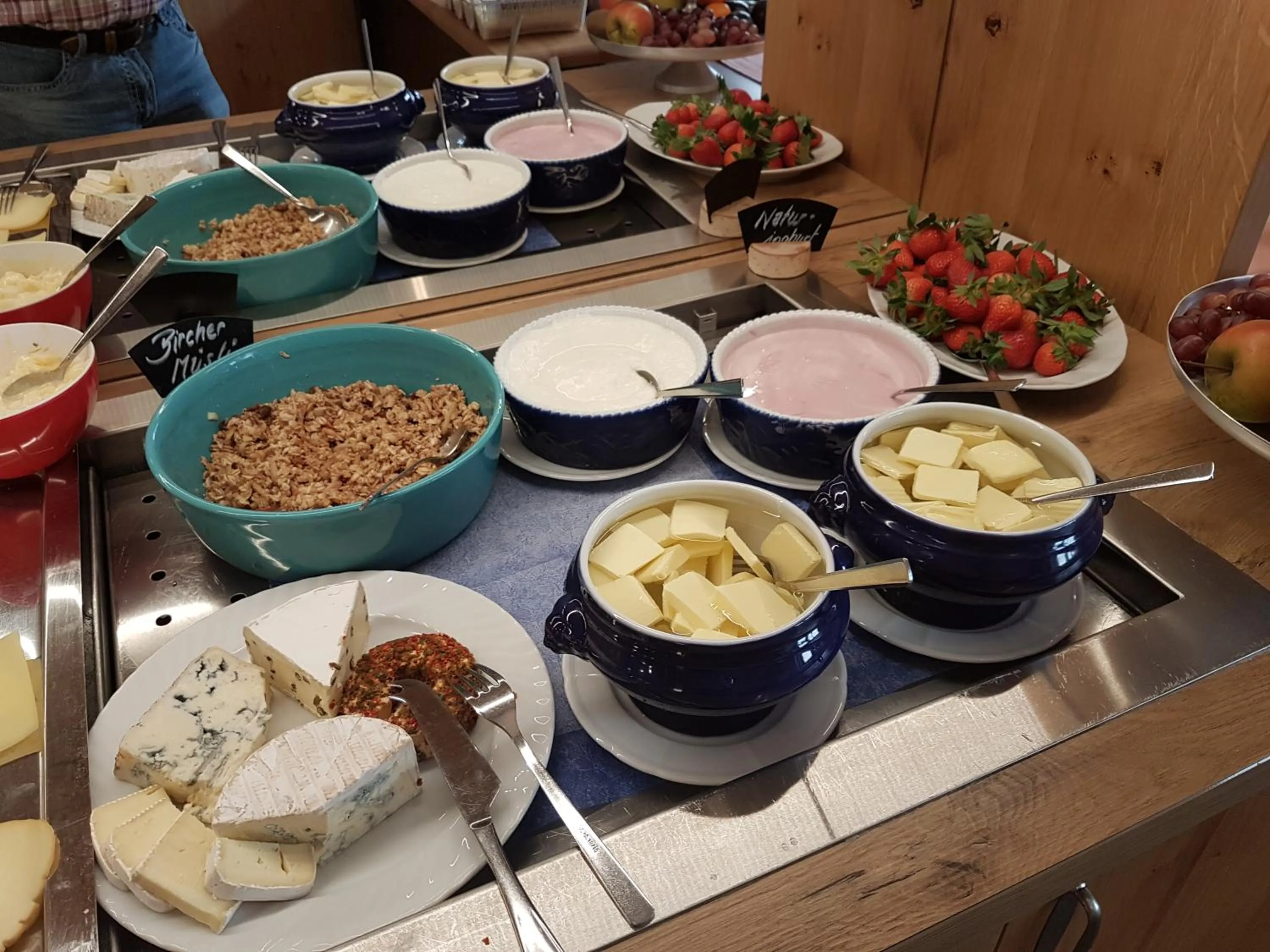 Buffet breakfast in Berggasthof Sonne Allgäu