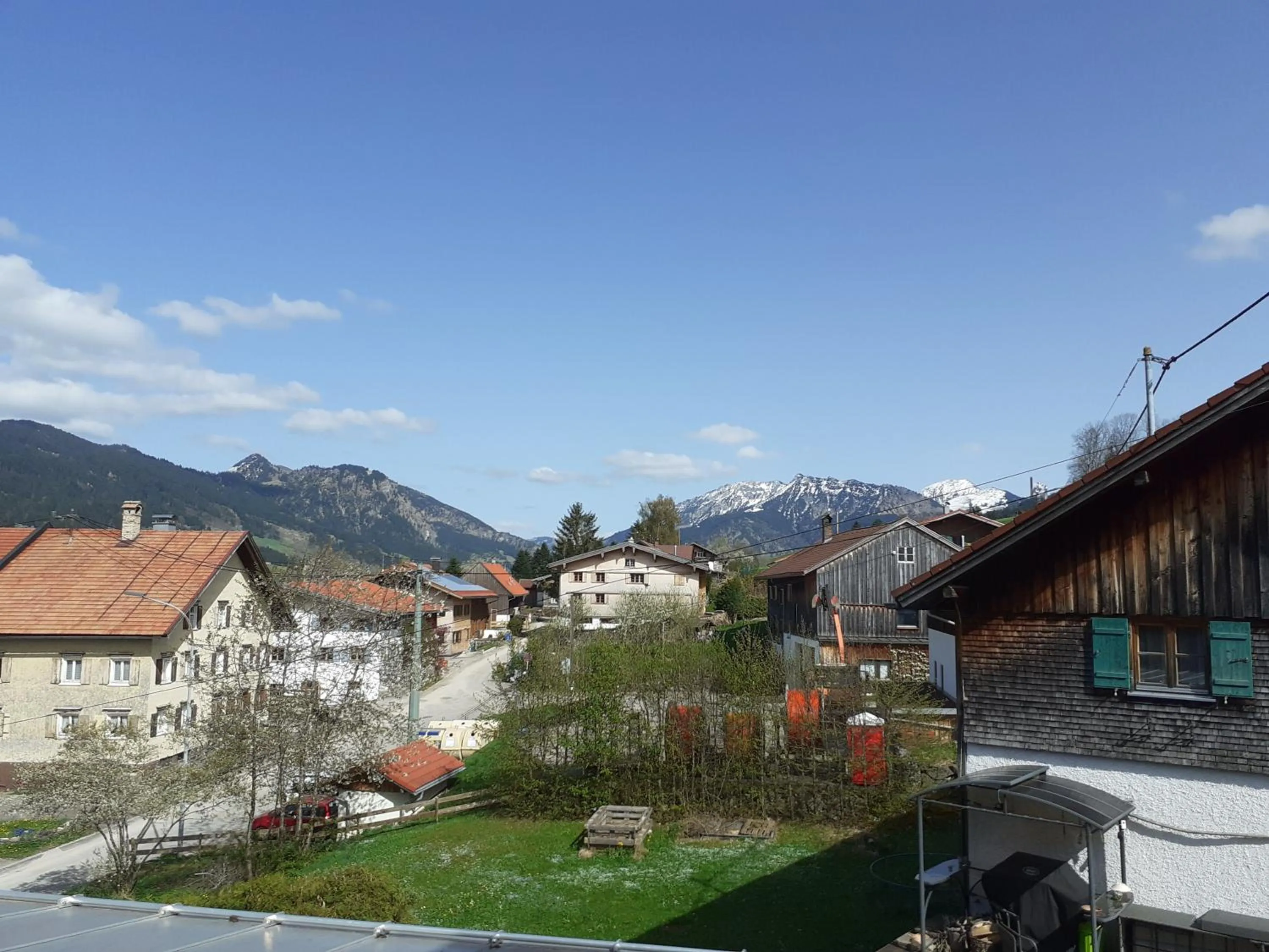View (from property/room) in Berggasthof Sonne Allgäu
