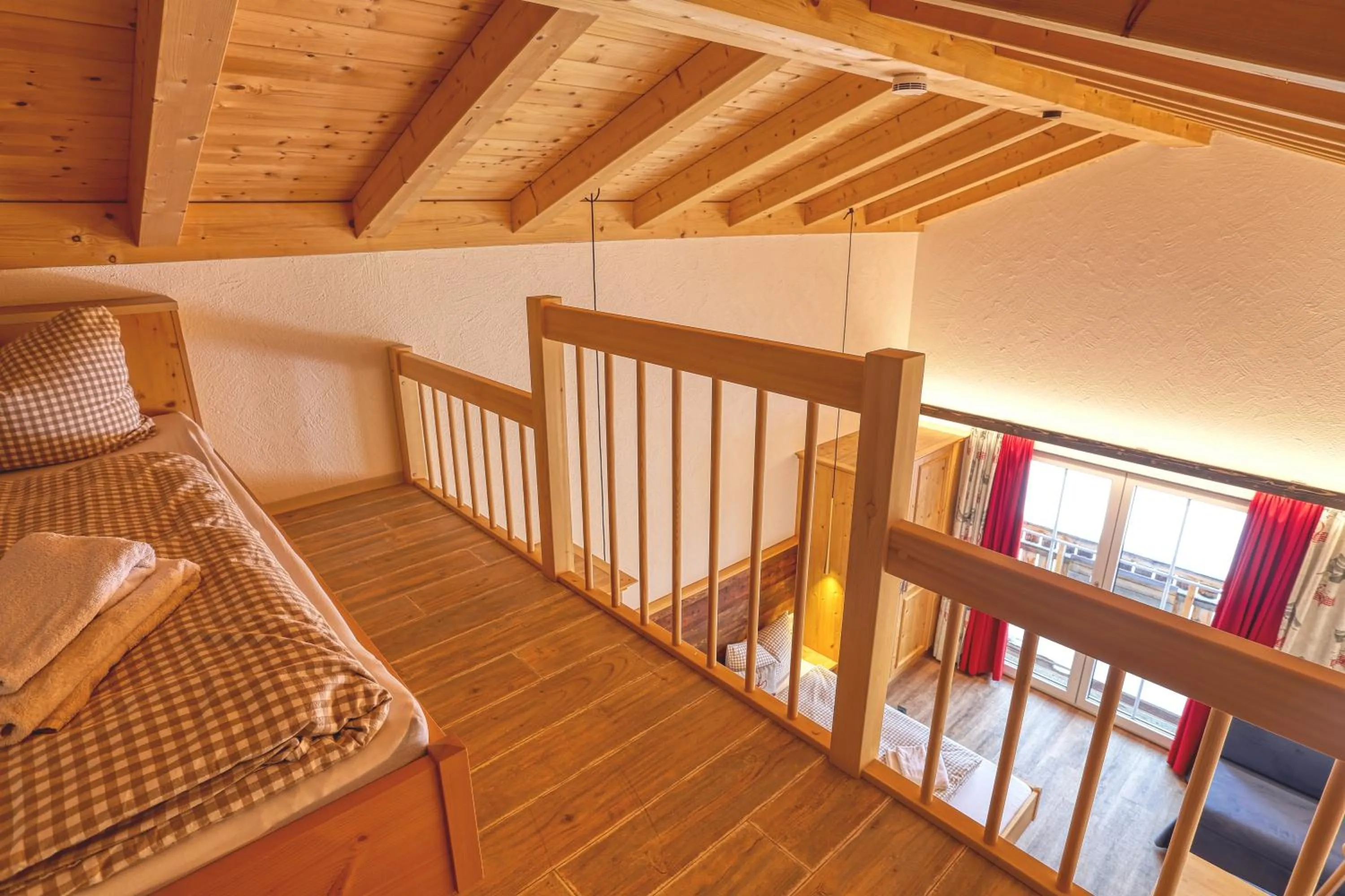 Bed in Berggasthof Sonne Allgäu