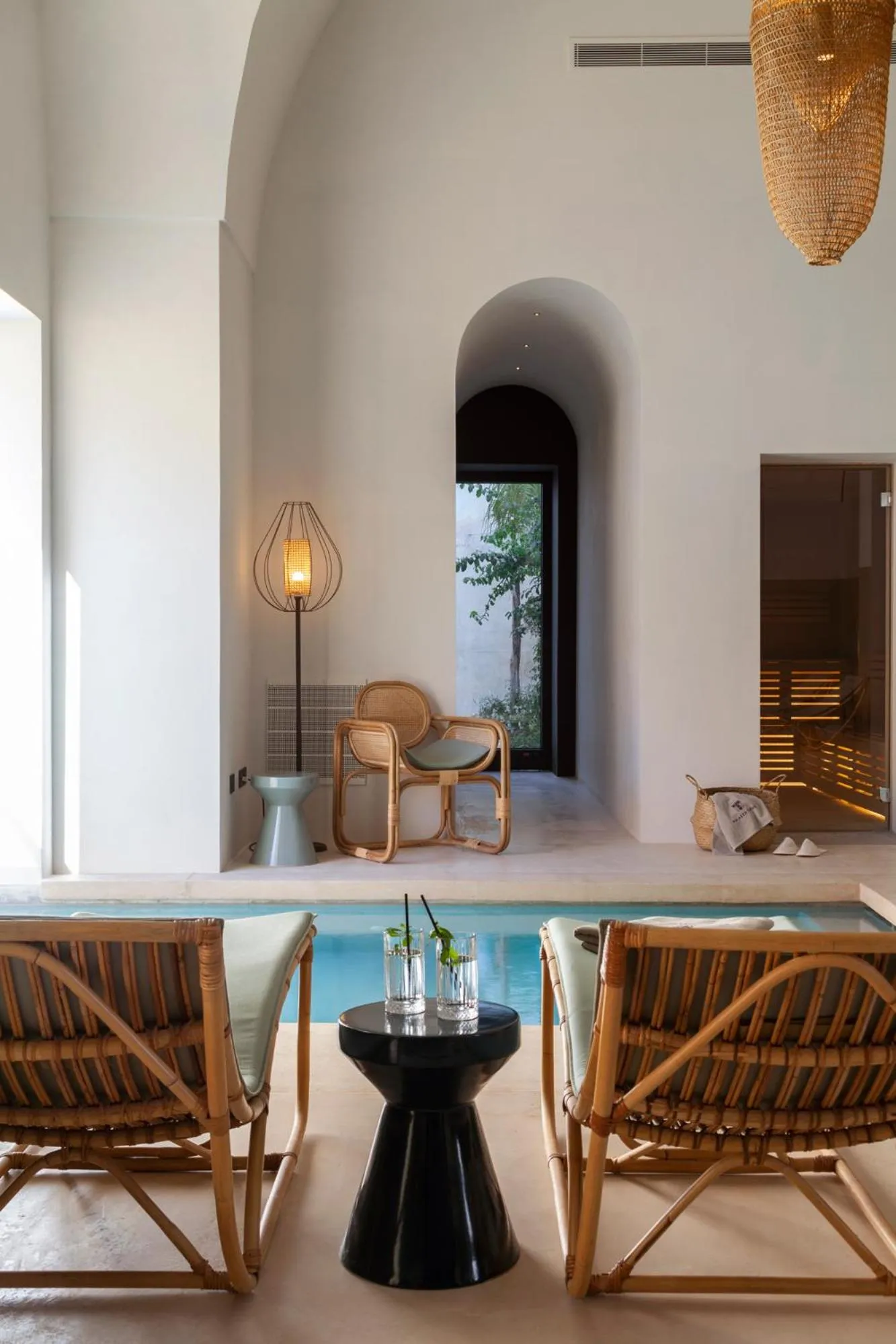 Sauna in Palazzo Tafuri Boutique Hotel