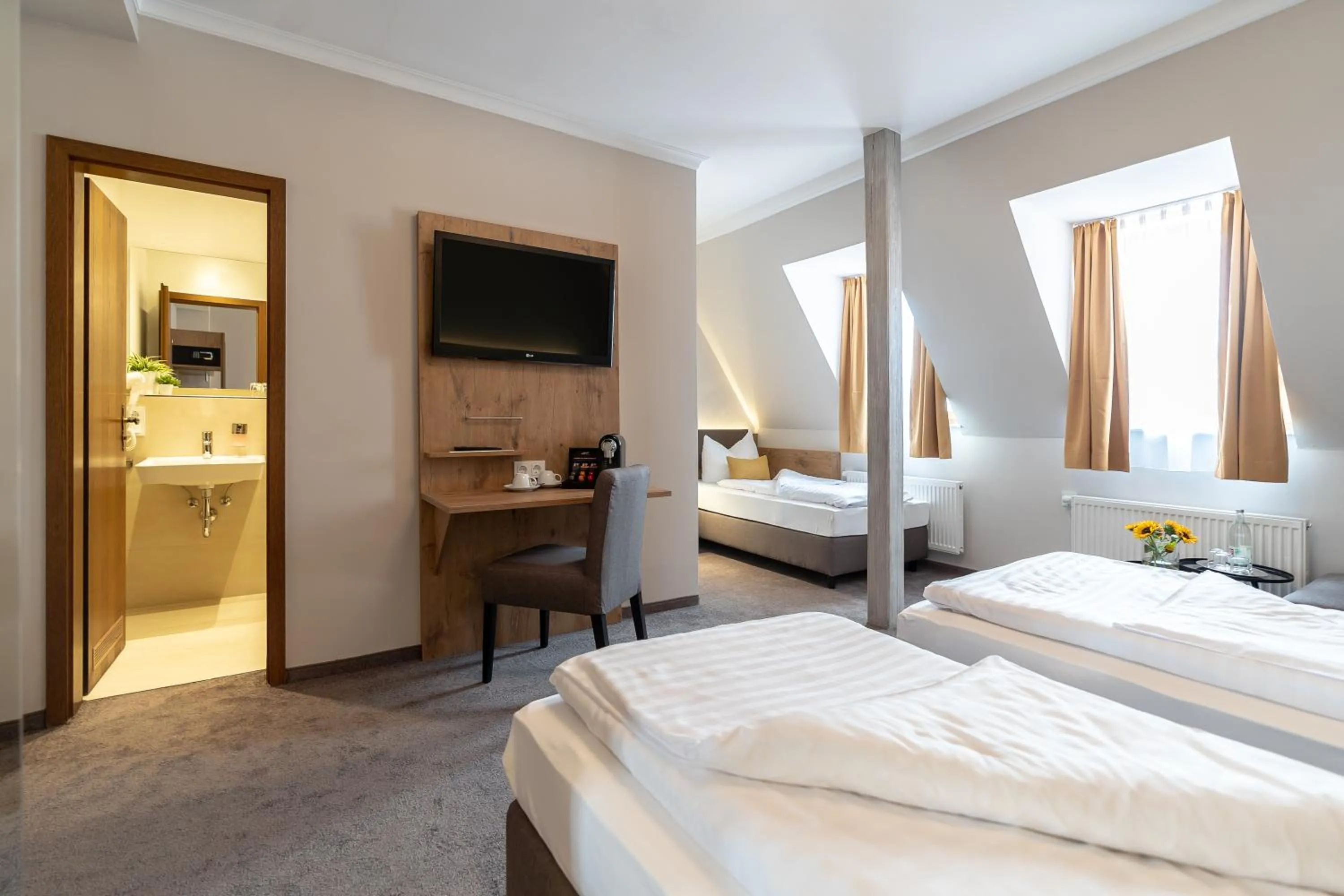 Photo of the whole room, Bed in Hotel & Restaurant Ritter Jörg