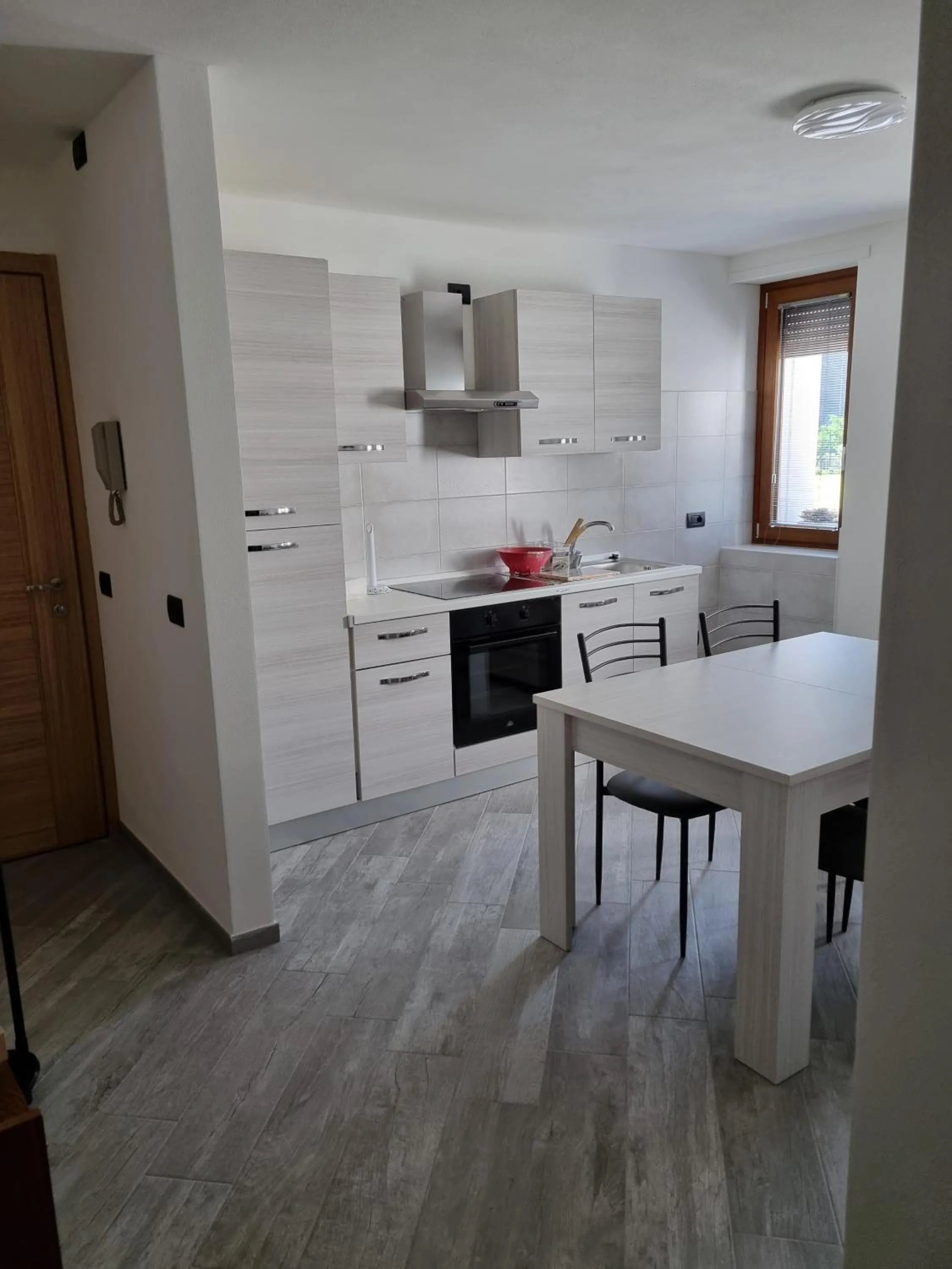 Kitchen or kitchenette in Hotel Rezia