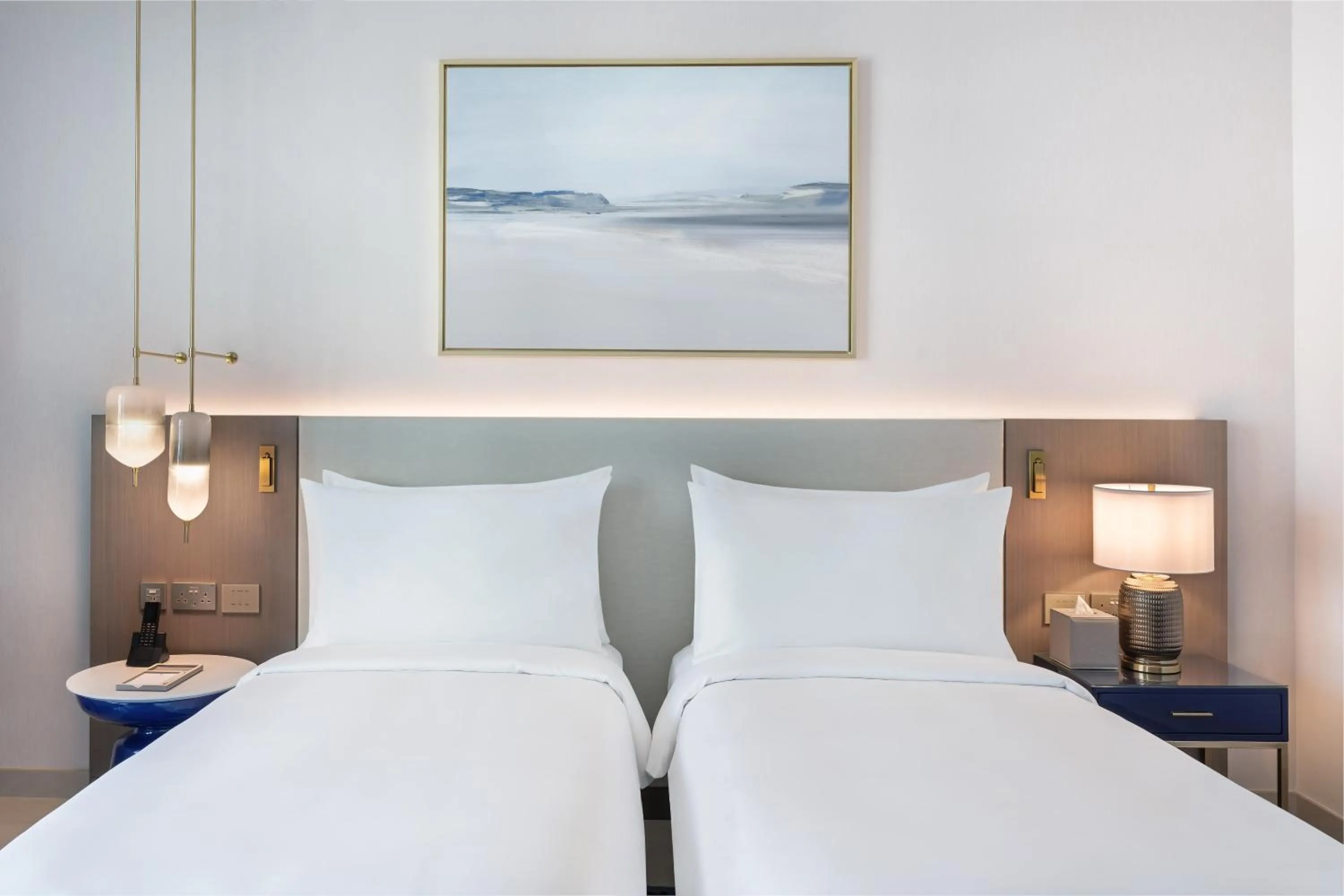 Bed in Address Beach Resort Bahrain