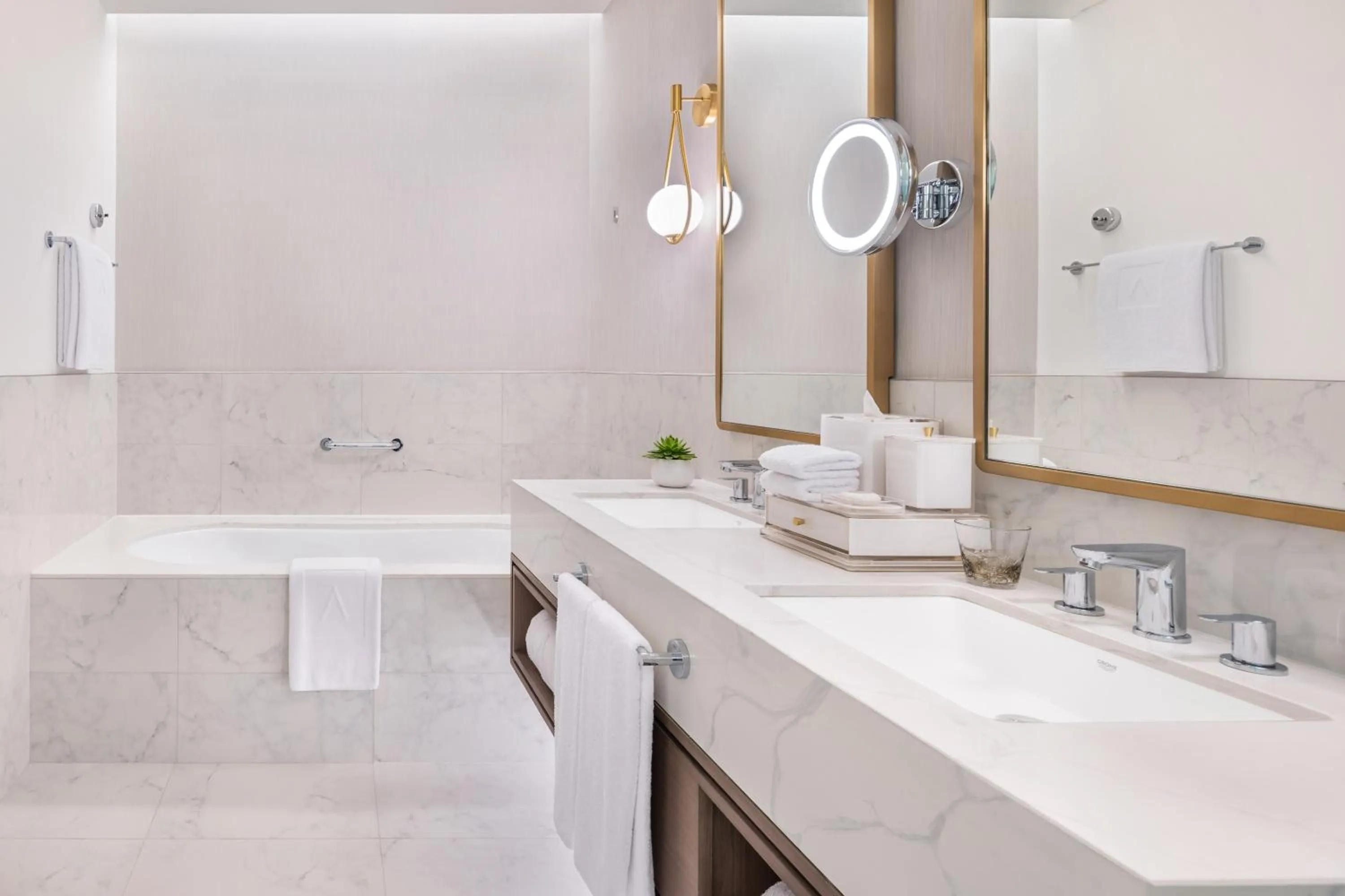 Bathroom in Address Beach Resort Bahrain