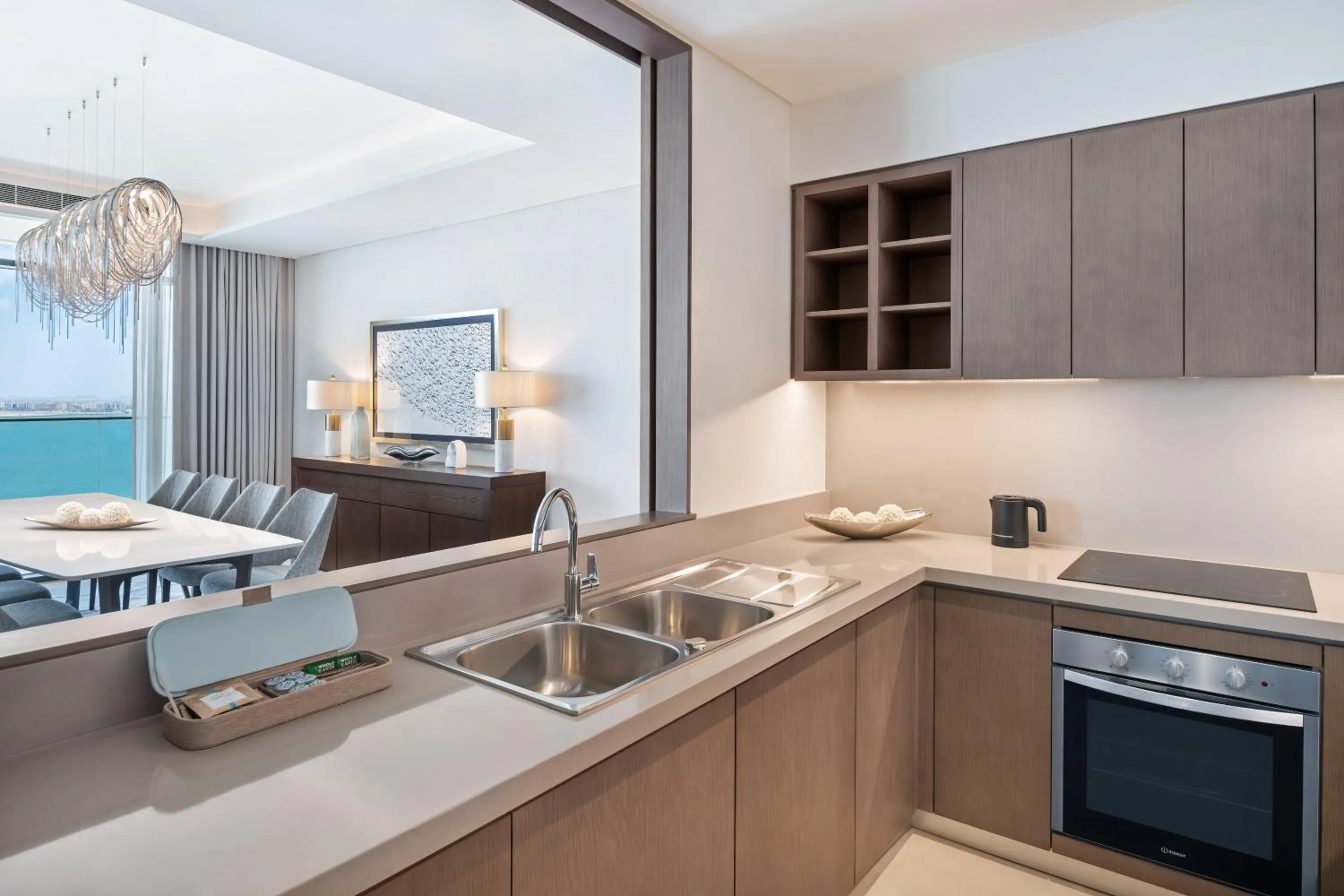 Kitchen or kitchenette in Address Beach Resort Bahrain