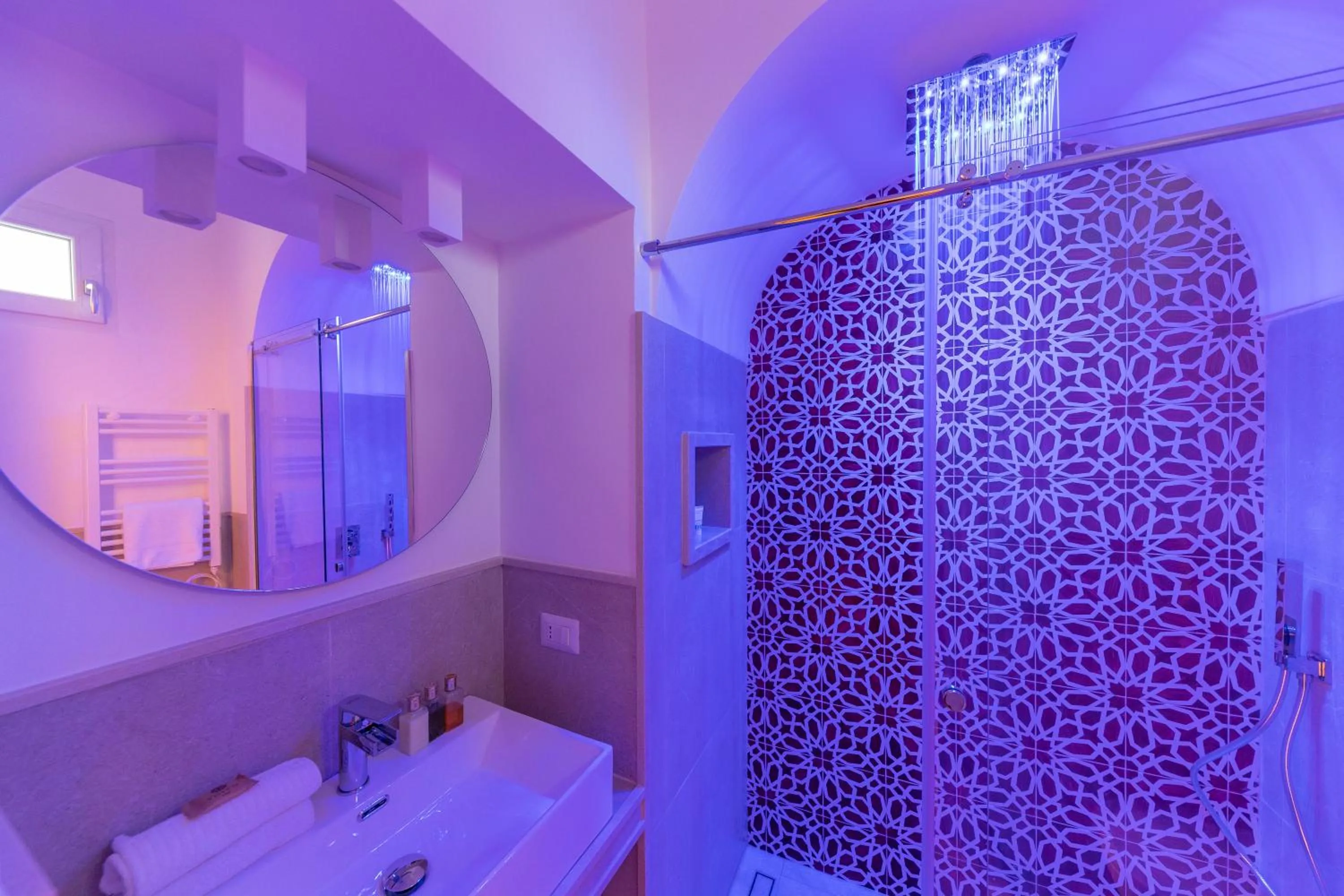 Bathroom in Suite Belvedere Capri Exclusive Rooms