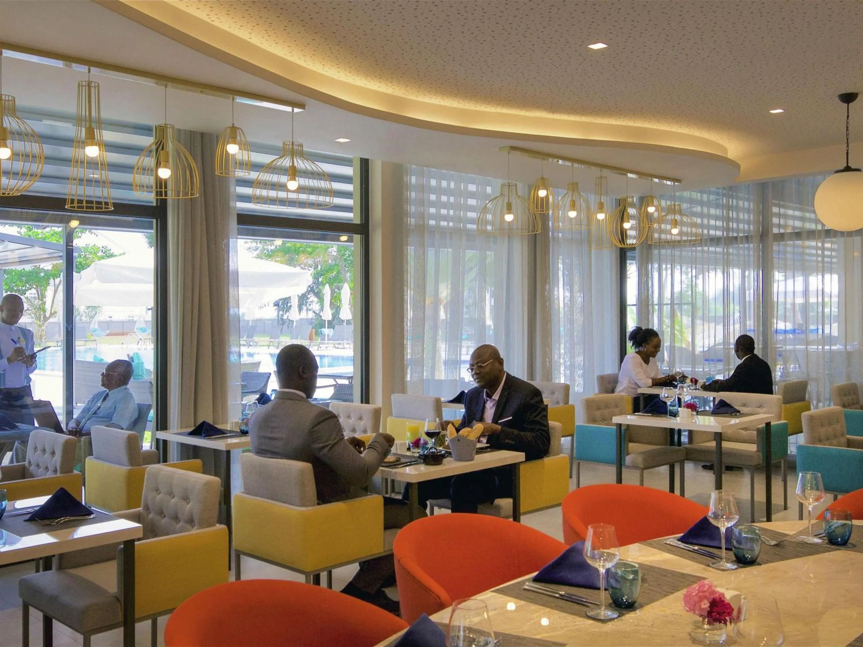 Breakfast in Novotel Cotonou Orisha