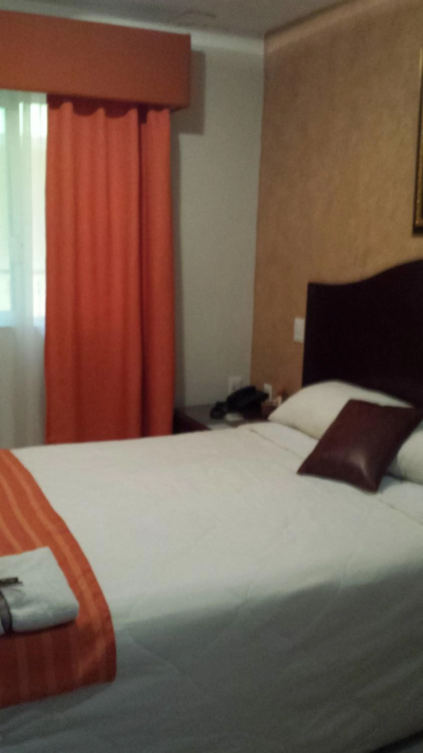 Decorative detail, Bed in Hotel Anber