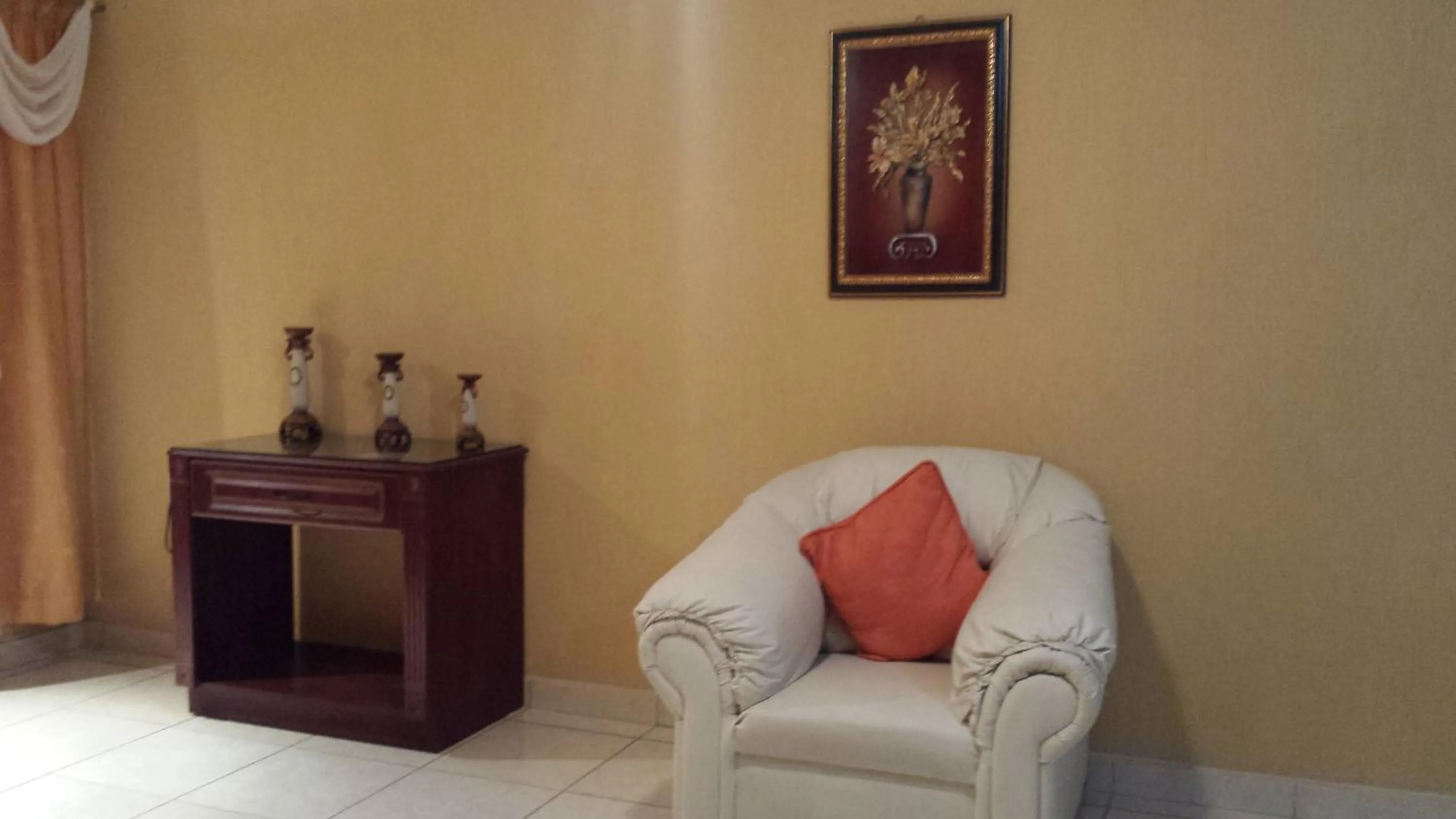 Seating area in Hotel Anber